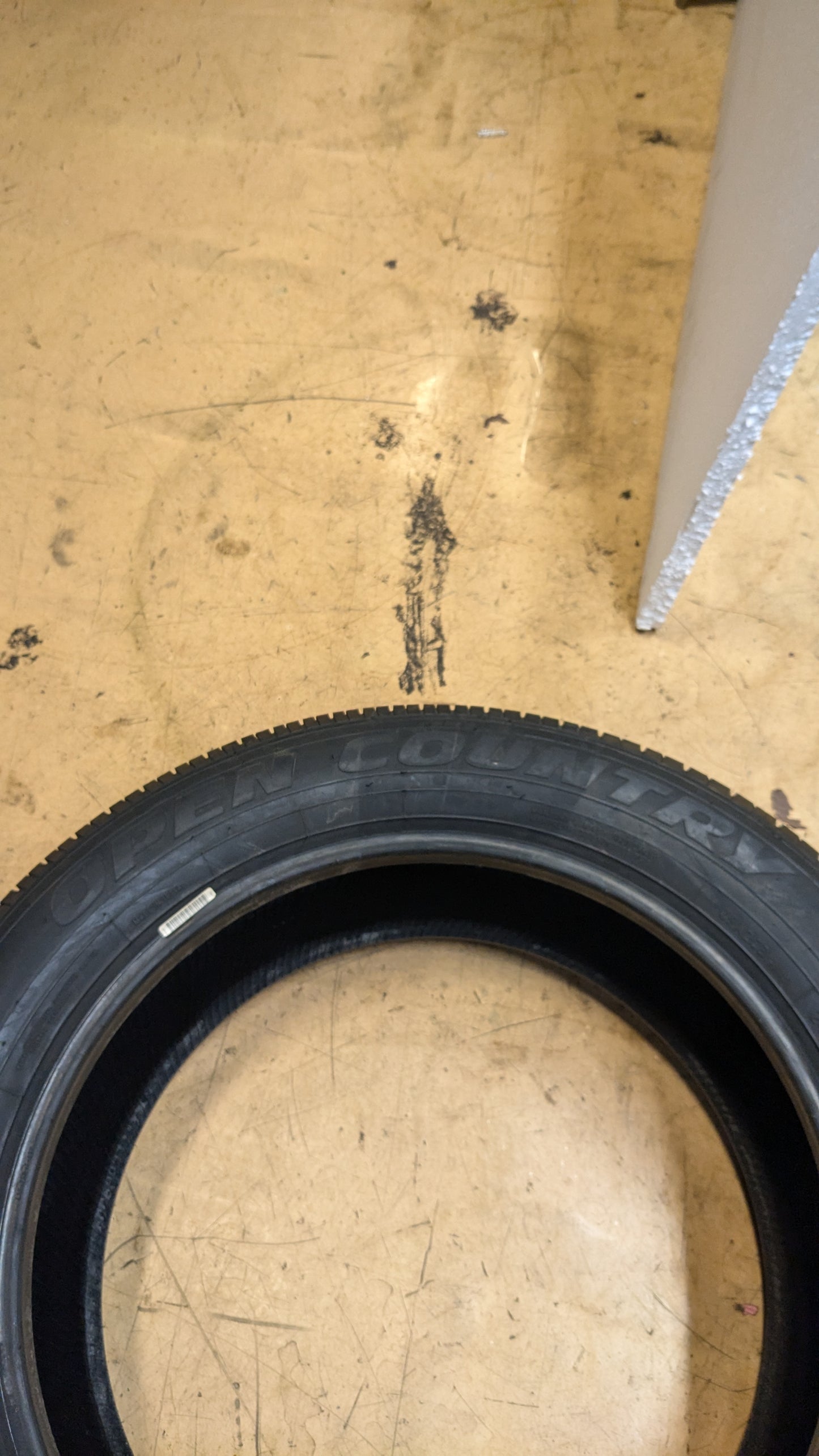 NOS TOYO OPEN COUNTRY A20B BSW P 245 55 19 103T ALL SEASON TIRE 301980