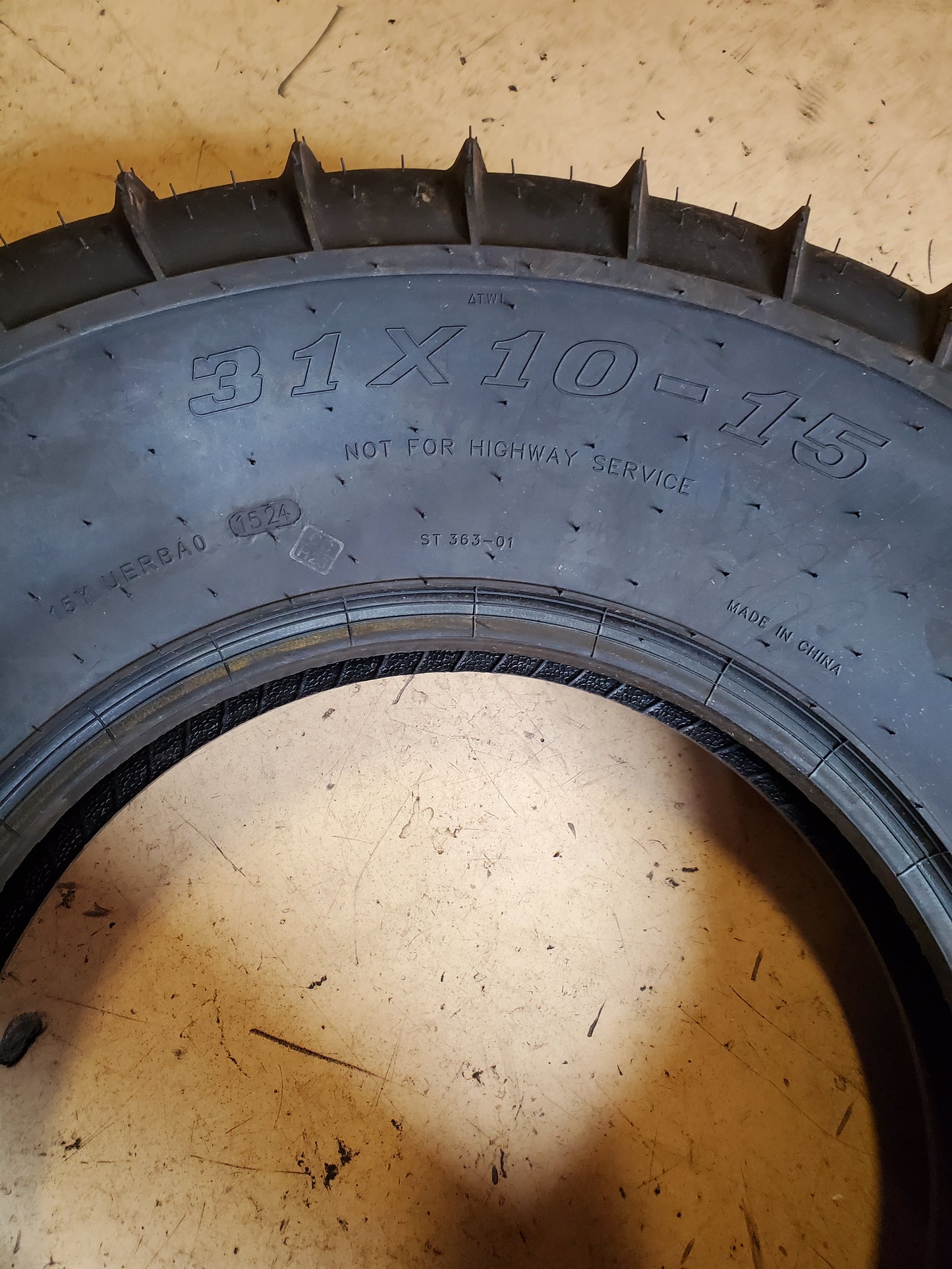 SYSTEM 3 SS360 BSW 31 10 15 2PLY SAND TIRE S30665