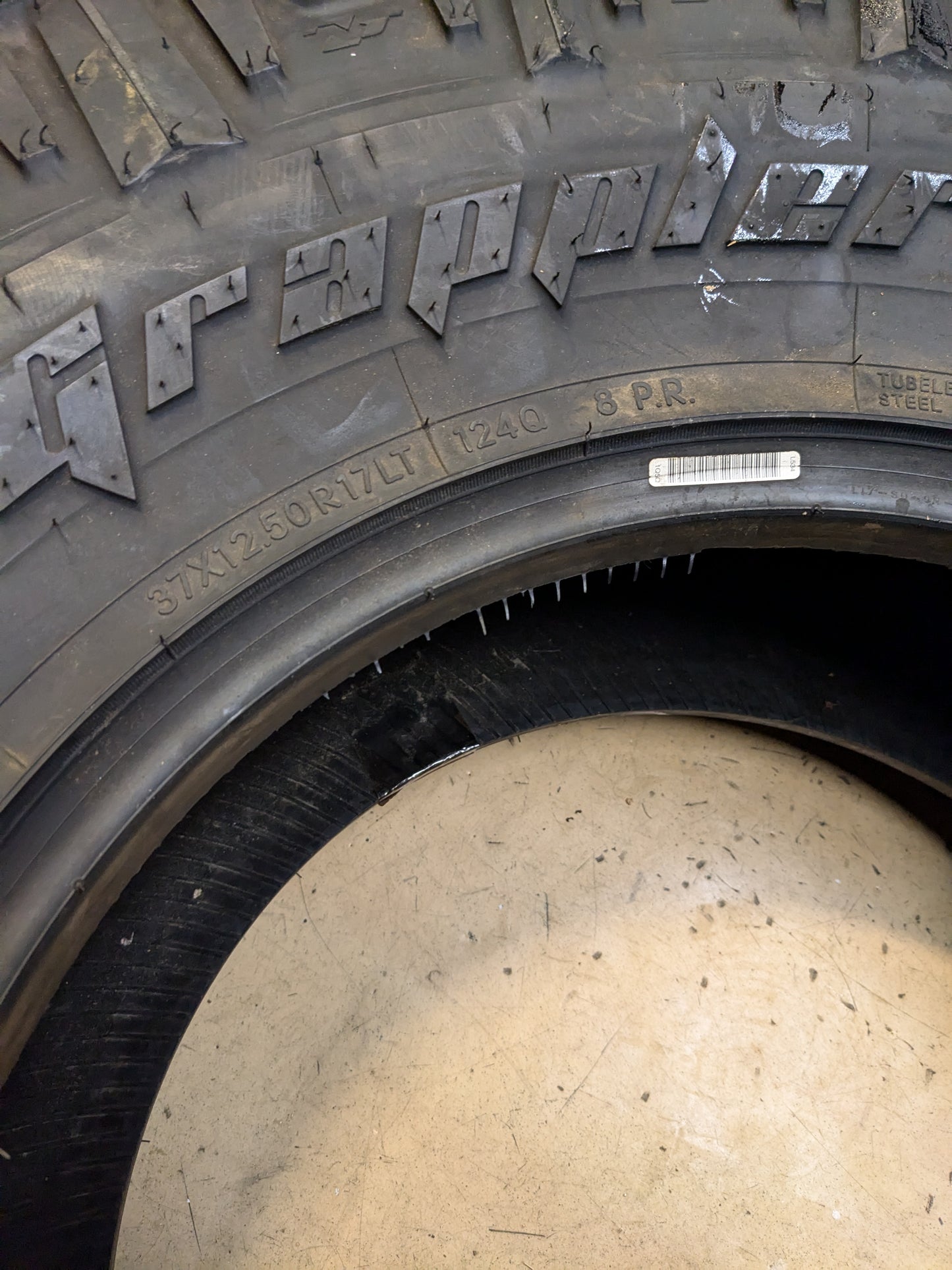 (KSL ONLY) 2 NITTO TRAIL GRAPPLER MT LT 37 12.5 17 124Q LRD 8PLY MUD TERRAIN TIRES 205880