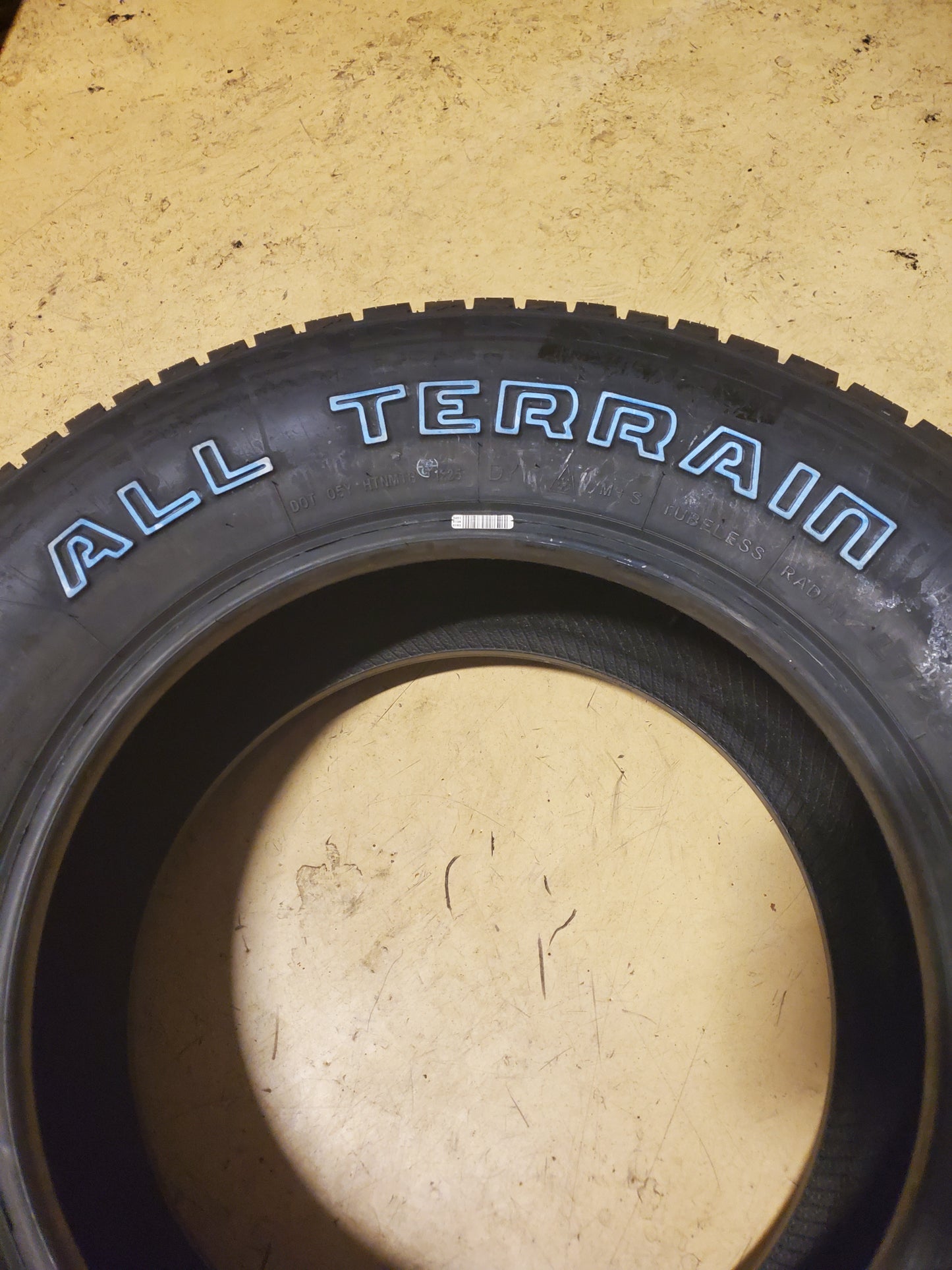 (KSL ONLY) 4 TRAIL GUIDE ALL TERRAIN RWL LT 265 70 17 121/118S LRE 10 PLY ALL TERRAIN TIRES TGT92