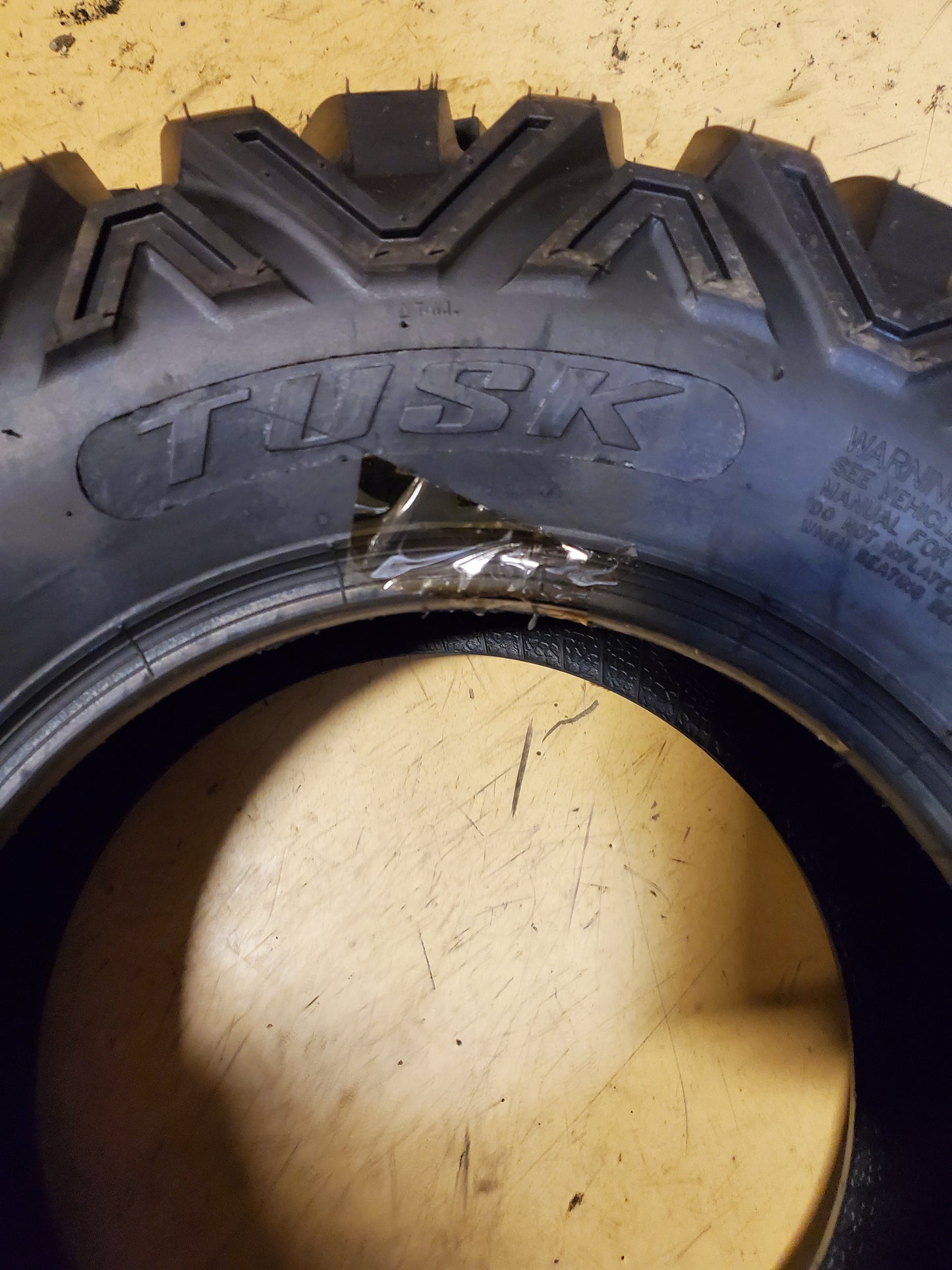 TUSK TRILOBITE BSW AT 25 8 12 6PLY ATV/UTV TIRE TT25812