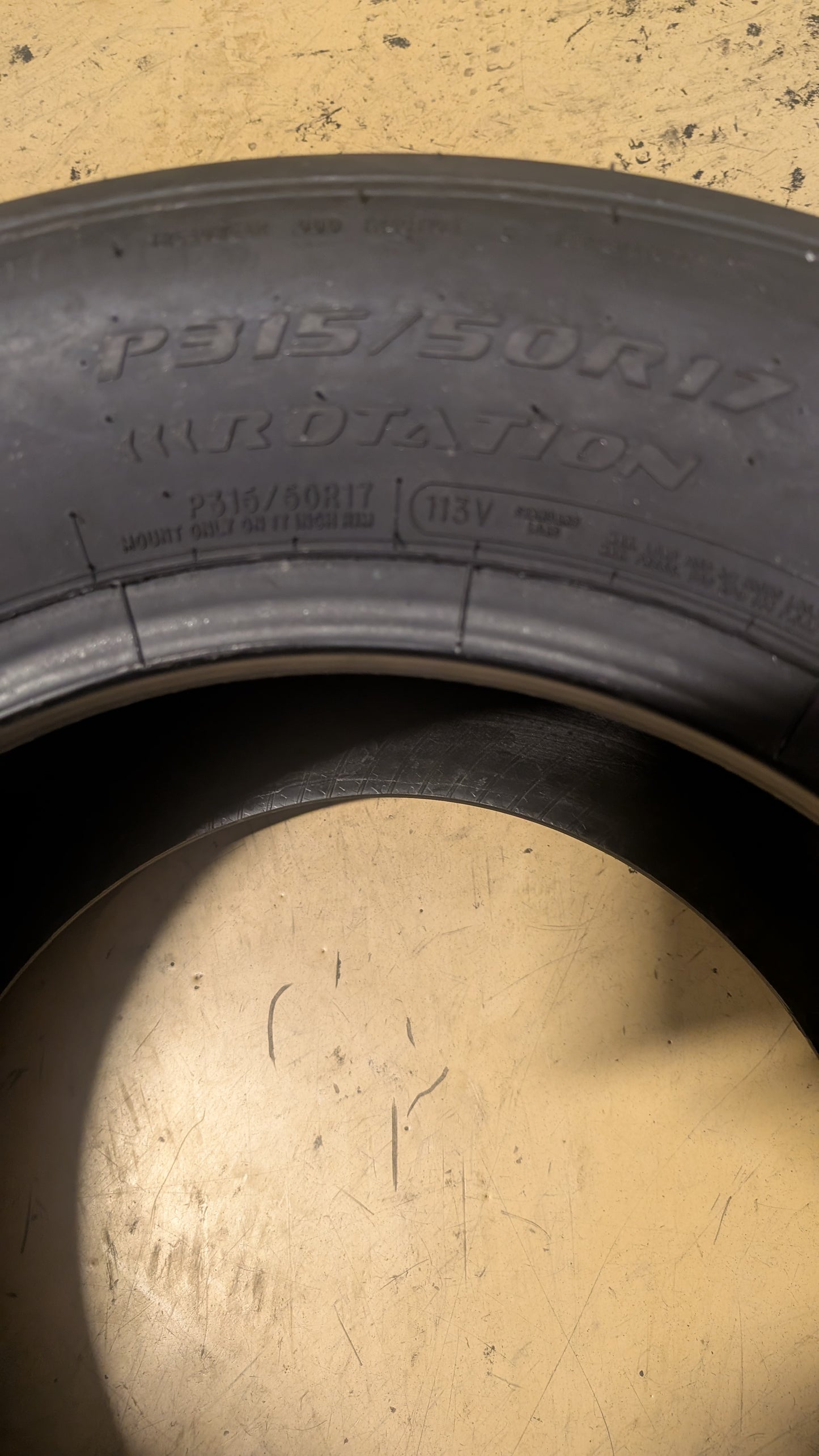 MICKEY THOMPSON ET STREET R BSW P 315 50 17 113V DRAG TIRE 90000031237