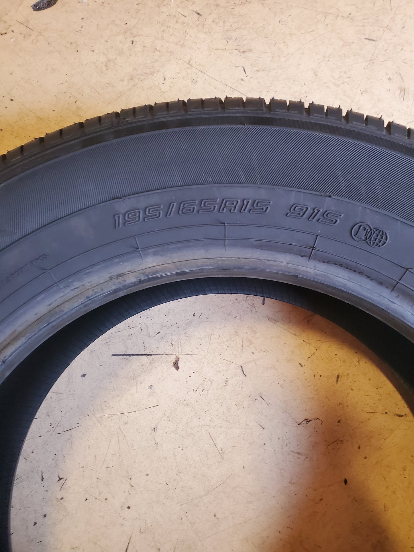 4 DUNLOP ENASAVE BSW P 195 65 15 91S TOURING TIRE 267028906