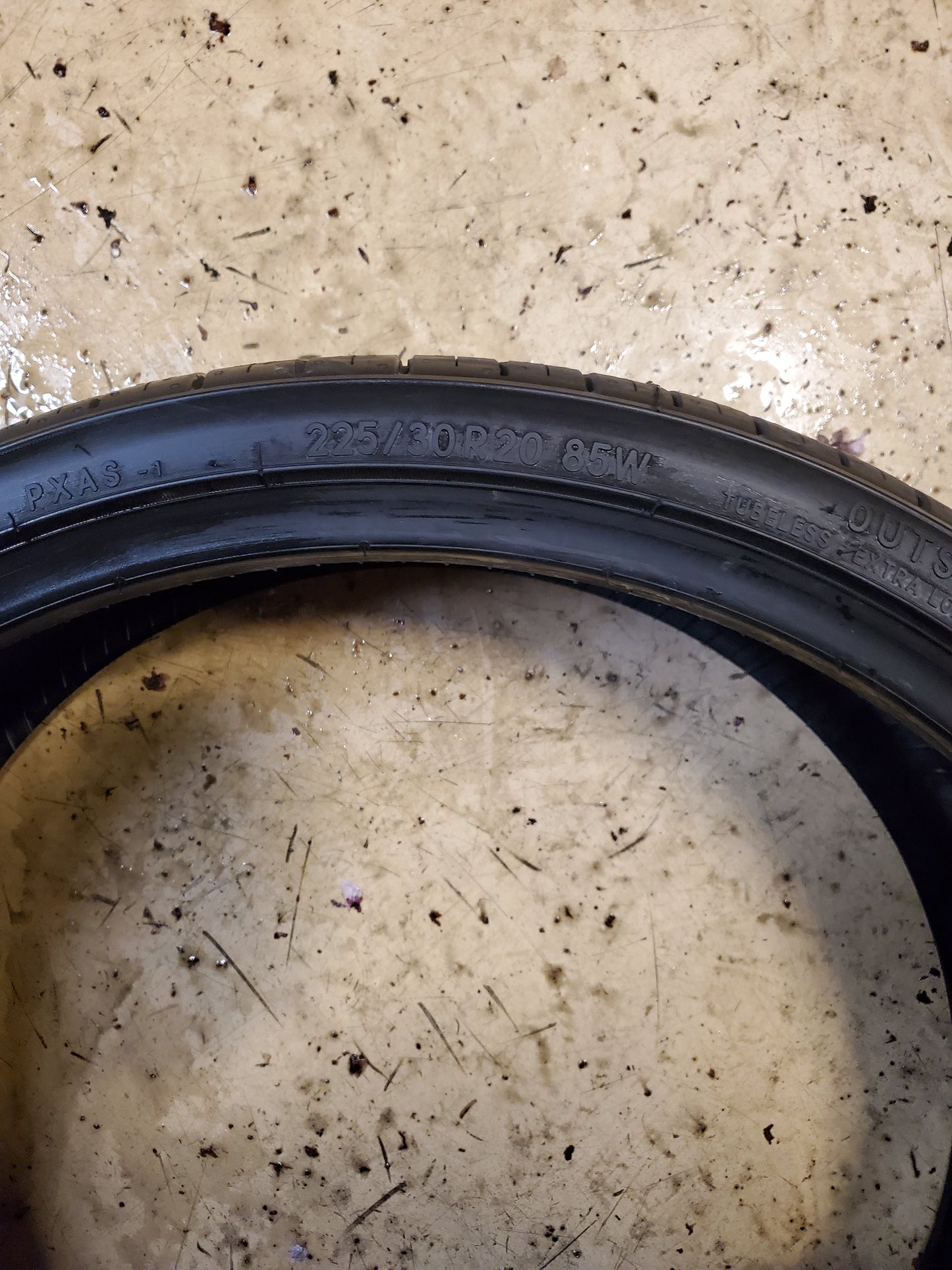TOYO PROXES SPORT A/S BSW P 225 30 20 85W XL ALL SEASON TIRE 214940