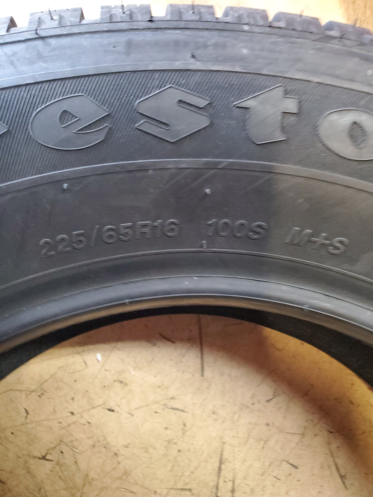 FIRESTONE WINTERFORCE 2 BSW P 225 65 16 100S WINTER TIRE 003848