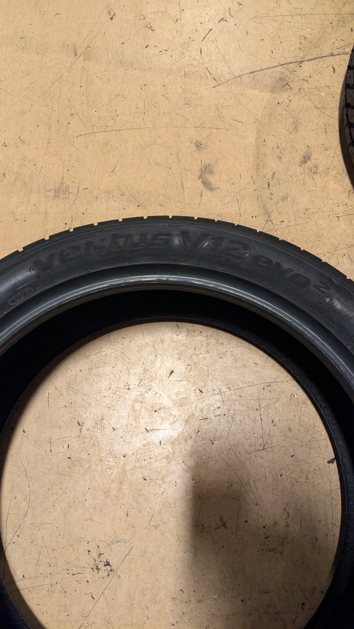 HANKOOK VENTUS V12 EVO2 BSW P 225 45 19 96Y XL UHP TIRE 1015283