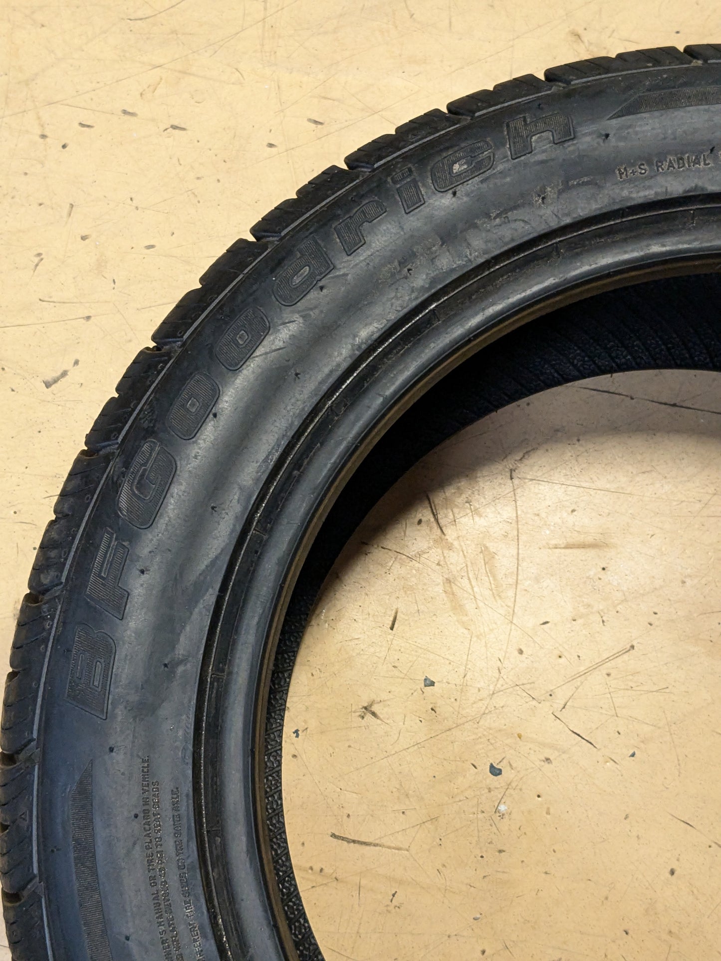 4 BFGOODRICH ADVANTAGE CONTROL A/S P 215 55 17 94V SL ALL SEASON TIRES 21590