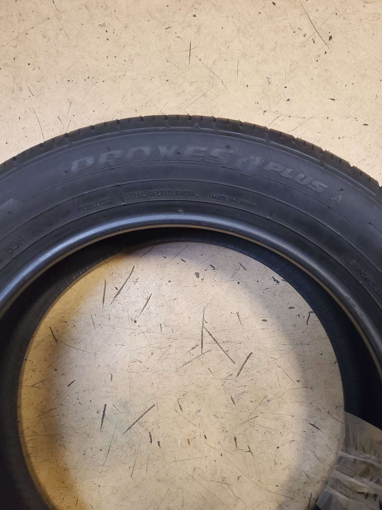 TOYO PROXES 4 PLUS BSW P 205 55 16 89H XL UHP TIRE 177970