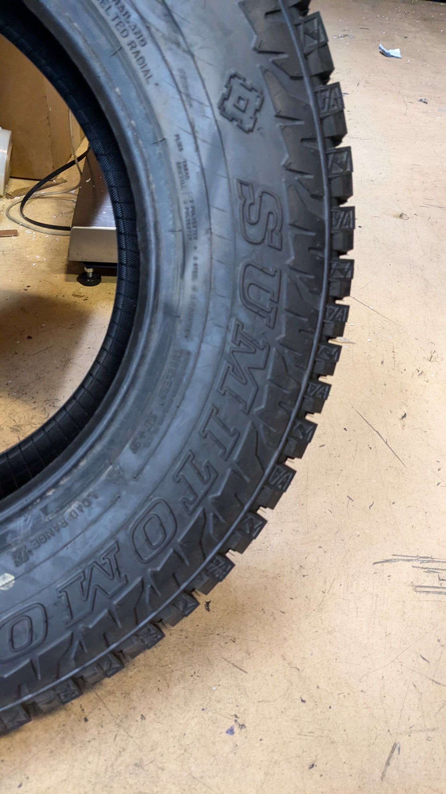 SUMITOMO ENCOUNTER AT BSW LT 245 70 17 119/116S 10PLY ALL TERRAIN TIRE NLT56