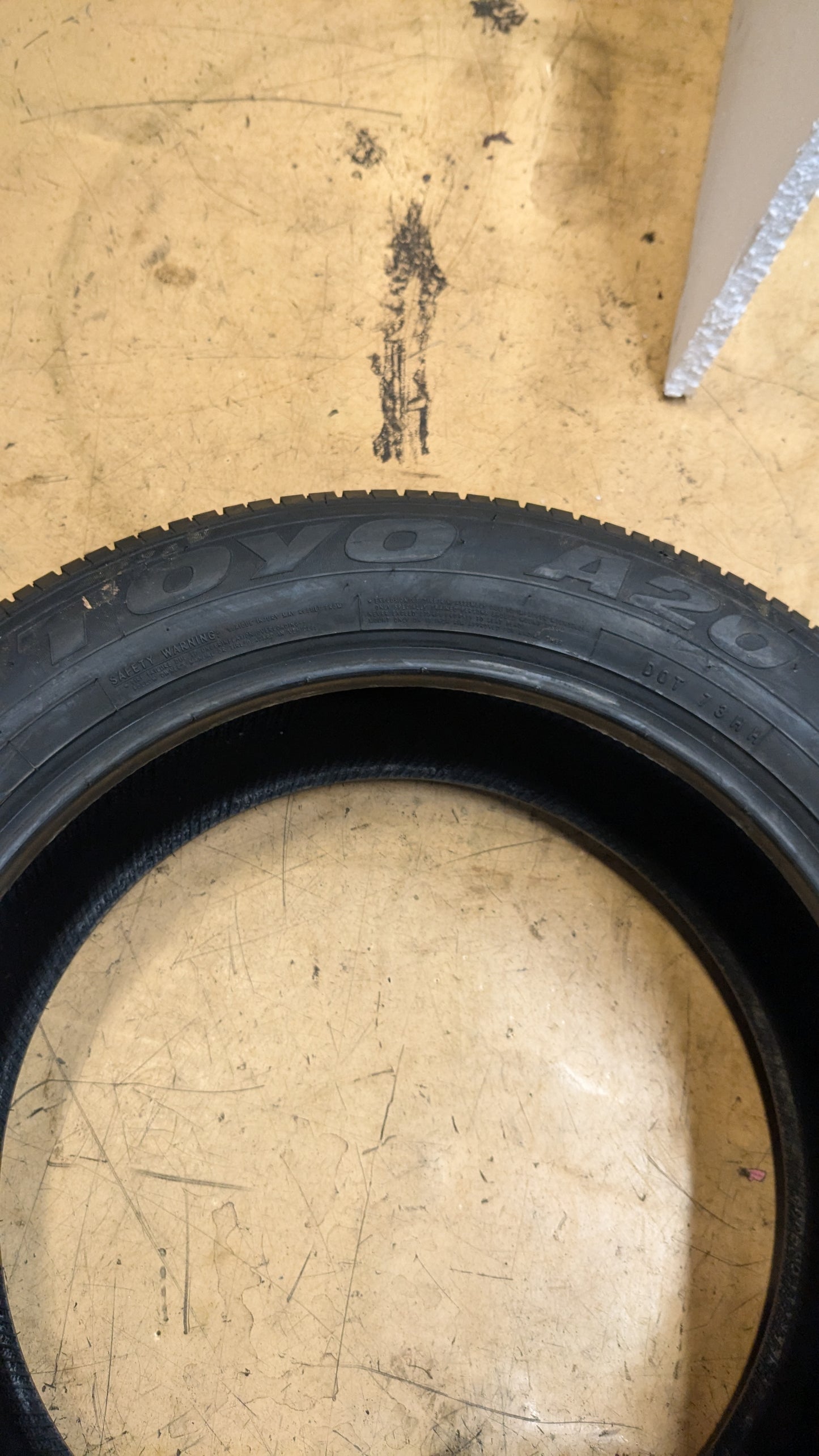 NOS TOYO OPEN COUNTRY A20B BSW P 245 55 19 103T ALL SEASON TIRE 301980
