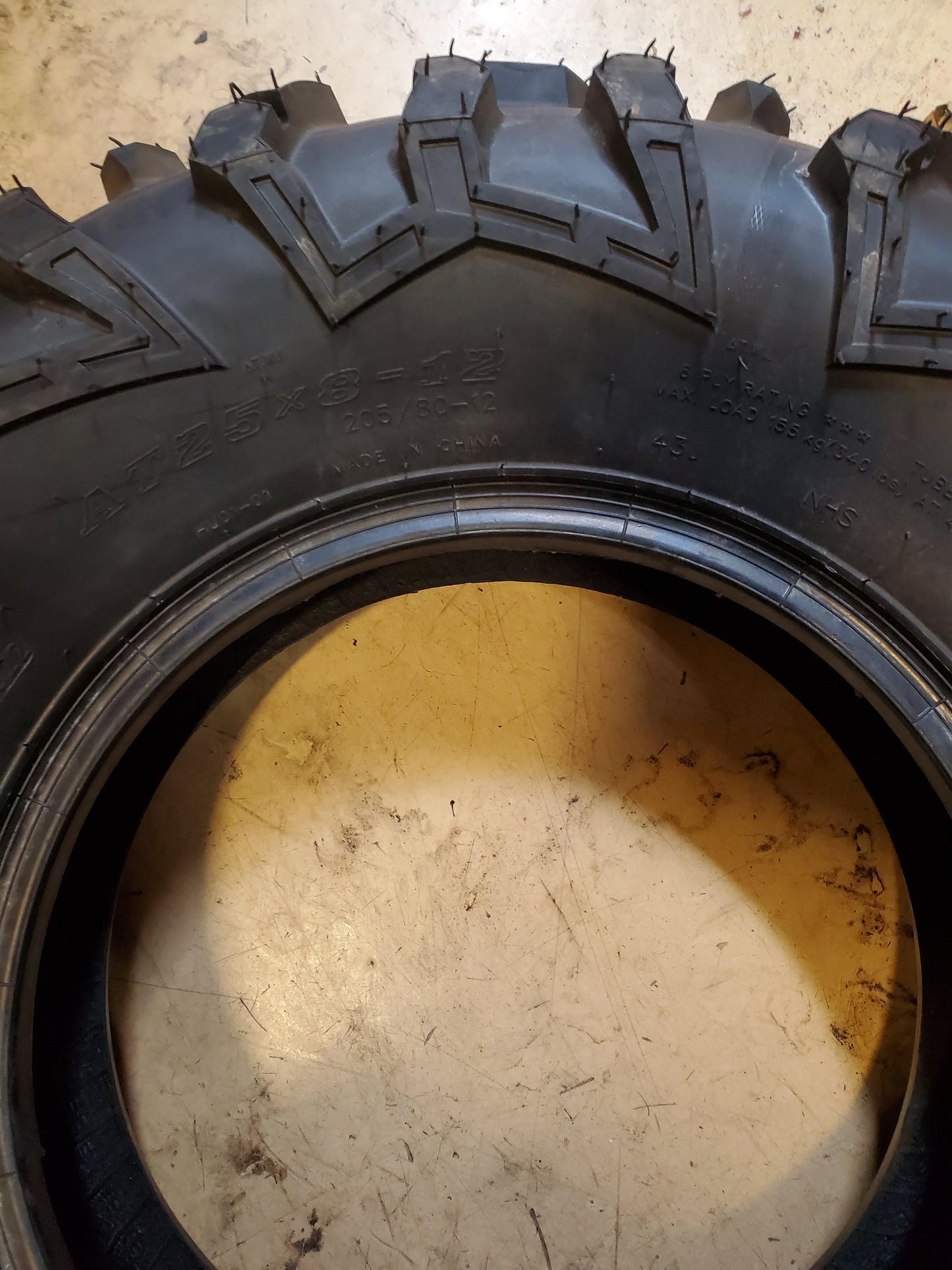 HALBERD BSW 25 8 12 43J 6PLY ATV/UTV TIRE HU01-03