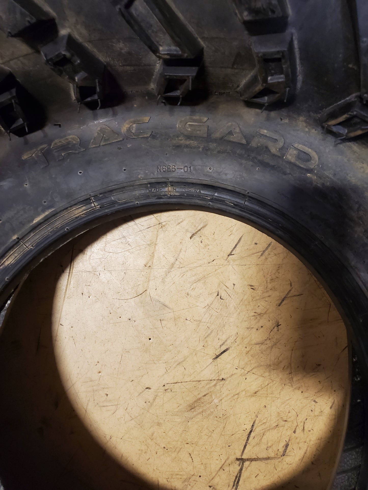 NOS TRAC GARD BSW AT 26 10 12 4PLY ATV/UTV TIRE 30610002