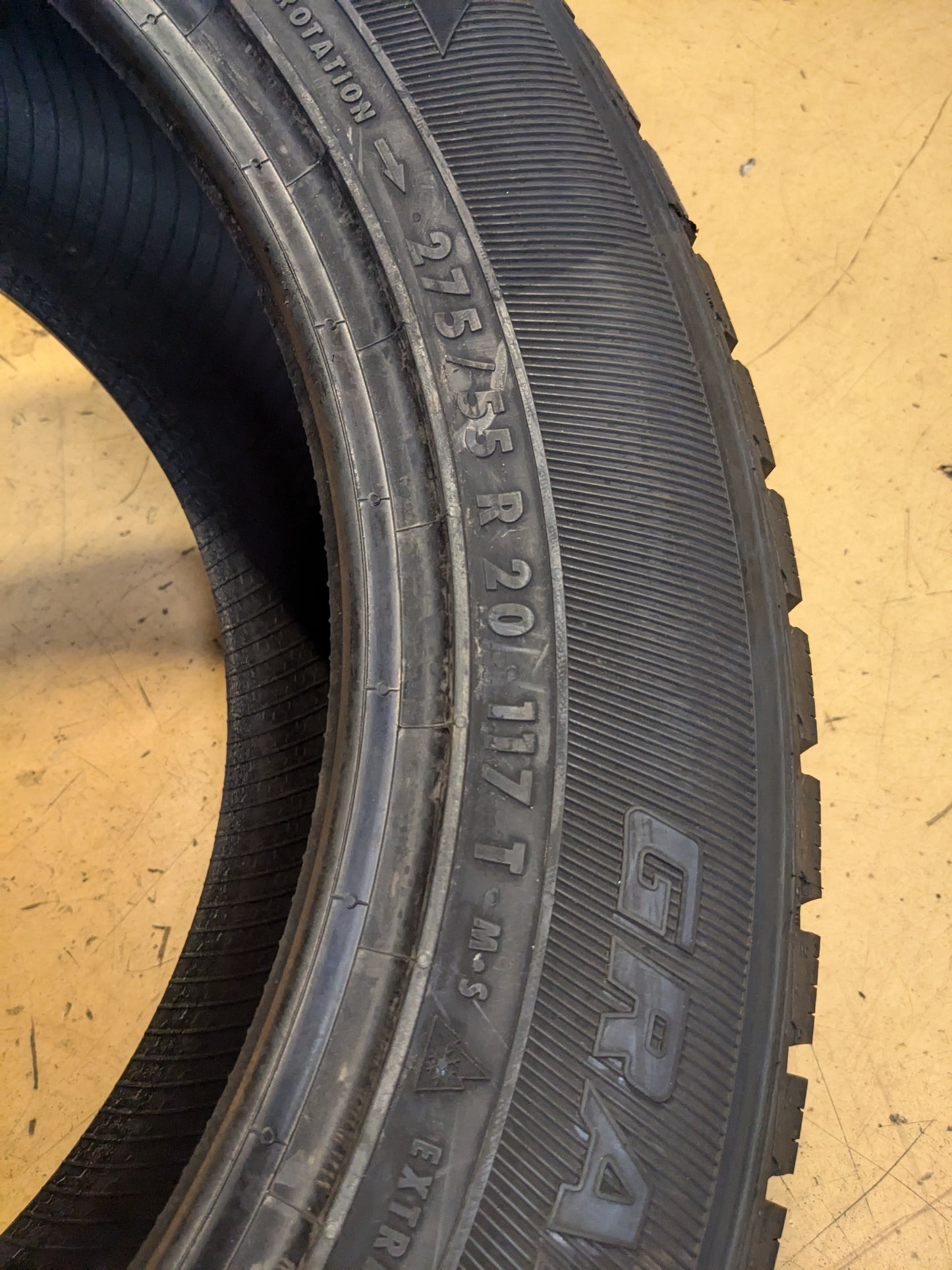 GENERAL GRABBER ARCTIC BSW P 275 55 20 117T XL WINTER/SNOW TIRE 15503270000