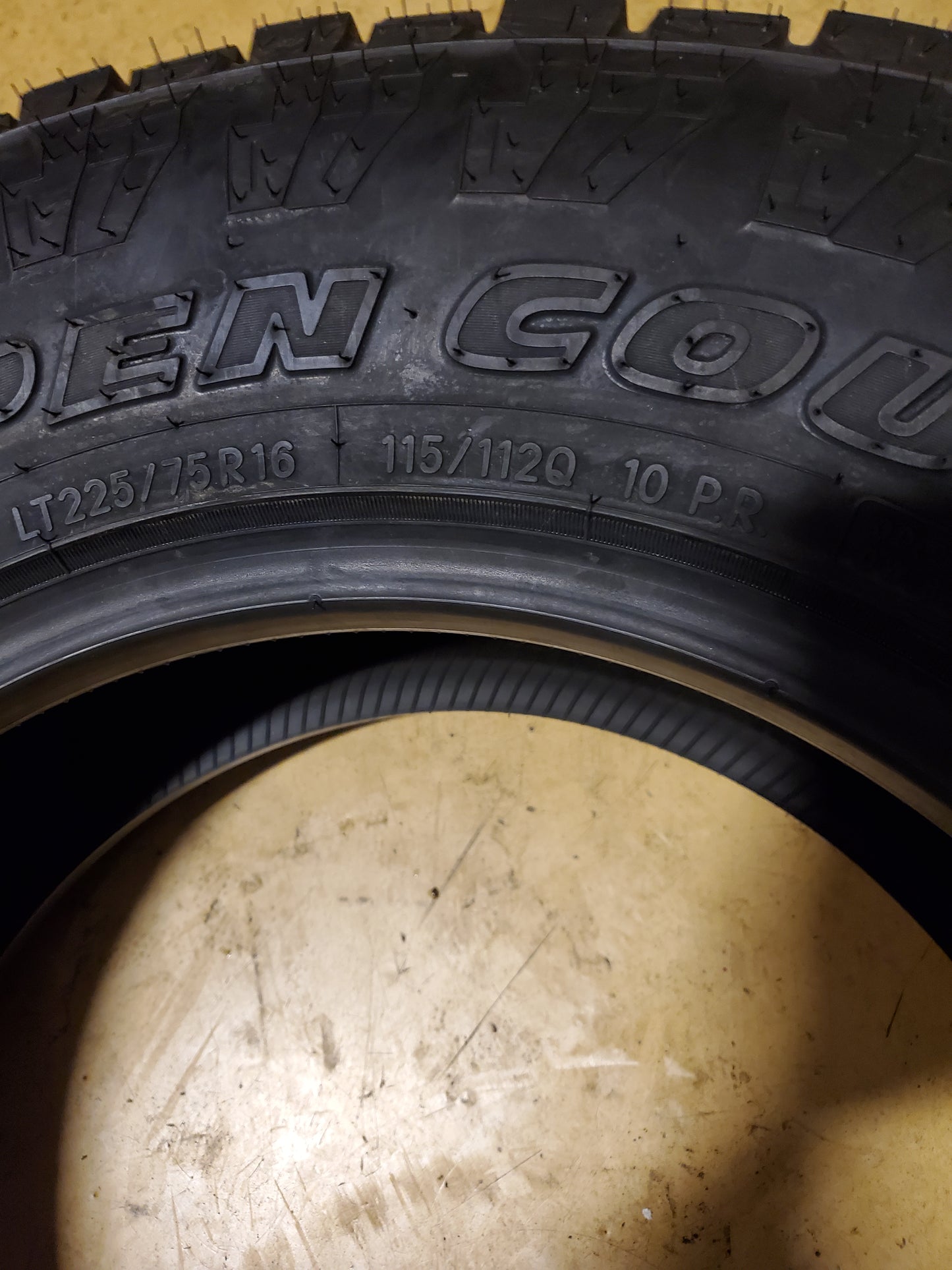 TOYO OPEN COUNTRY A/T III BSW LT 225 75 16 115/112Q 10PLY ALL TERRAIN TIRE 355600