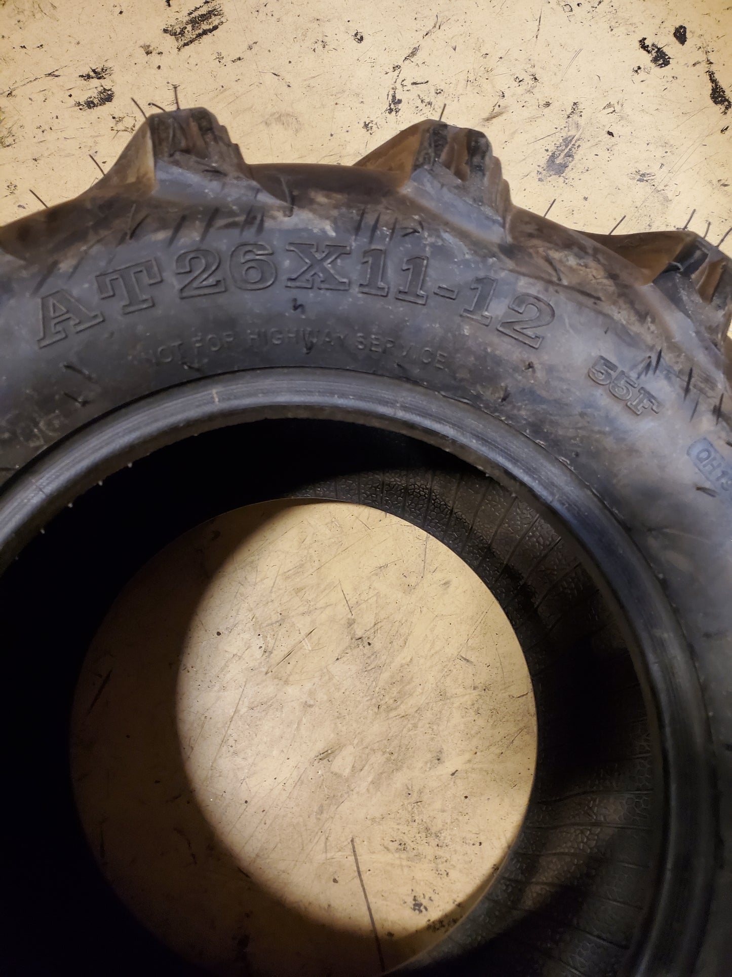 TYRE GUIDER VULCAN BSW AT 26 11 12 55F 6PLY ATV/UTV TIRE 748Q7500022A