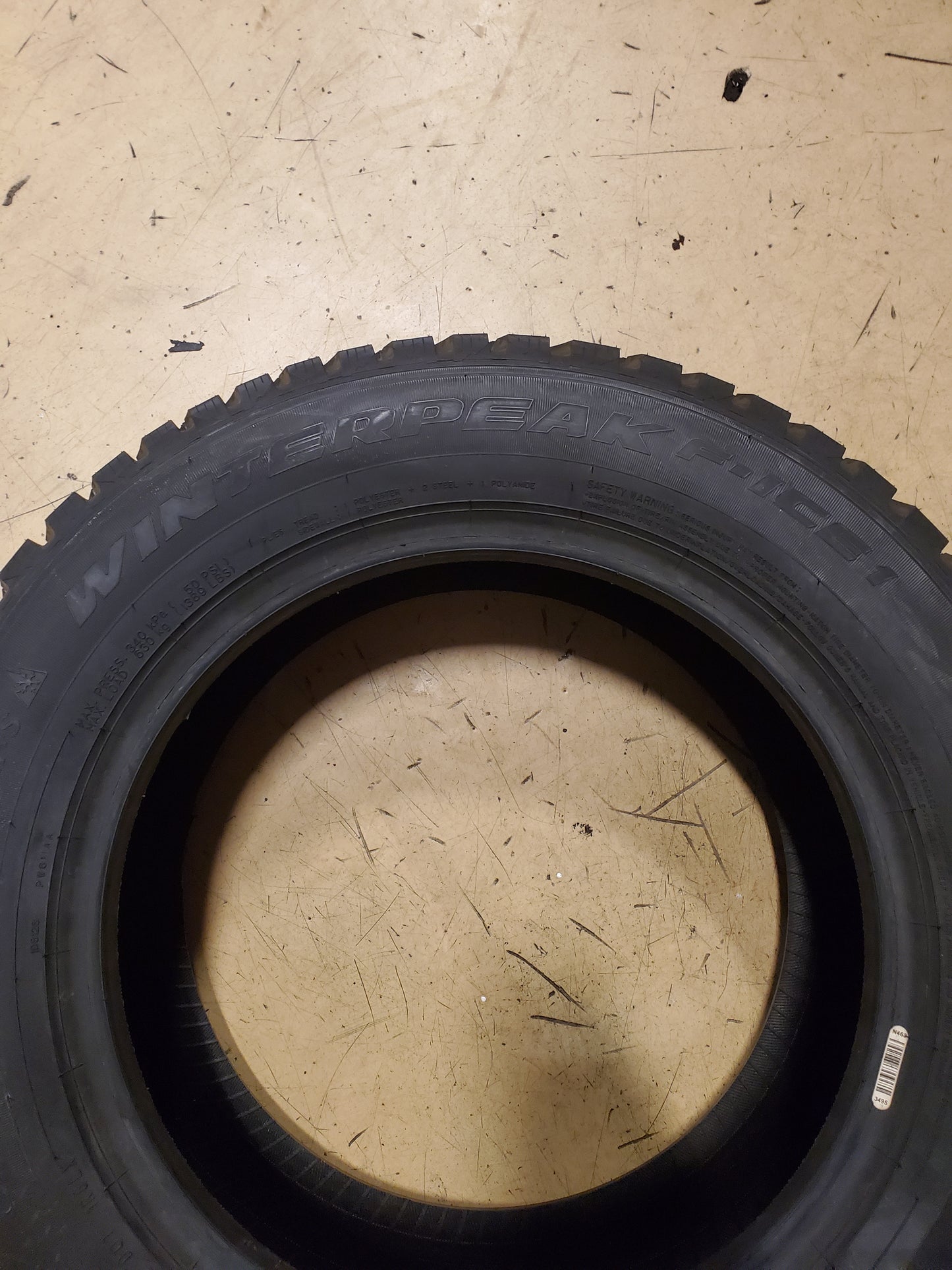 FALKEN WINTERPEAK F-ICE 1 BSW P 185 65 15 92T XL WINTER TIRE 28384542