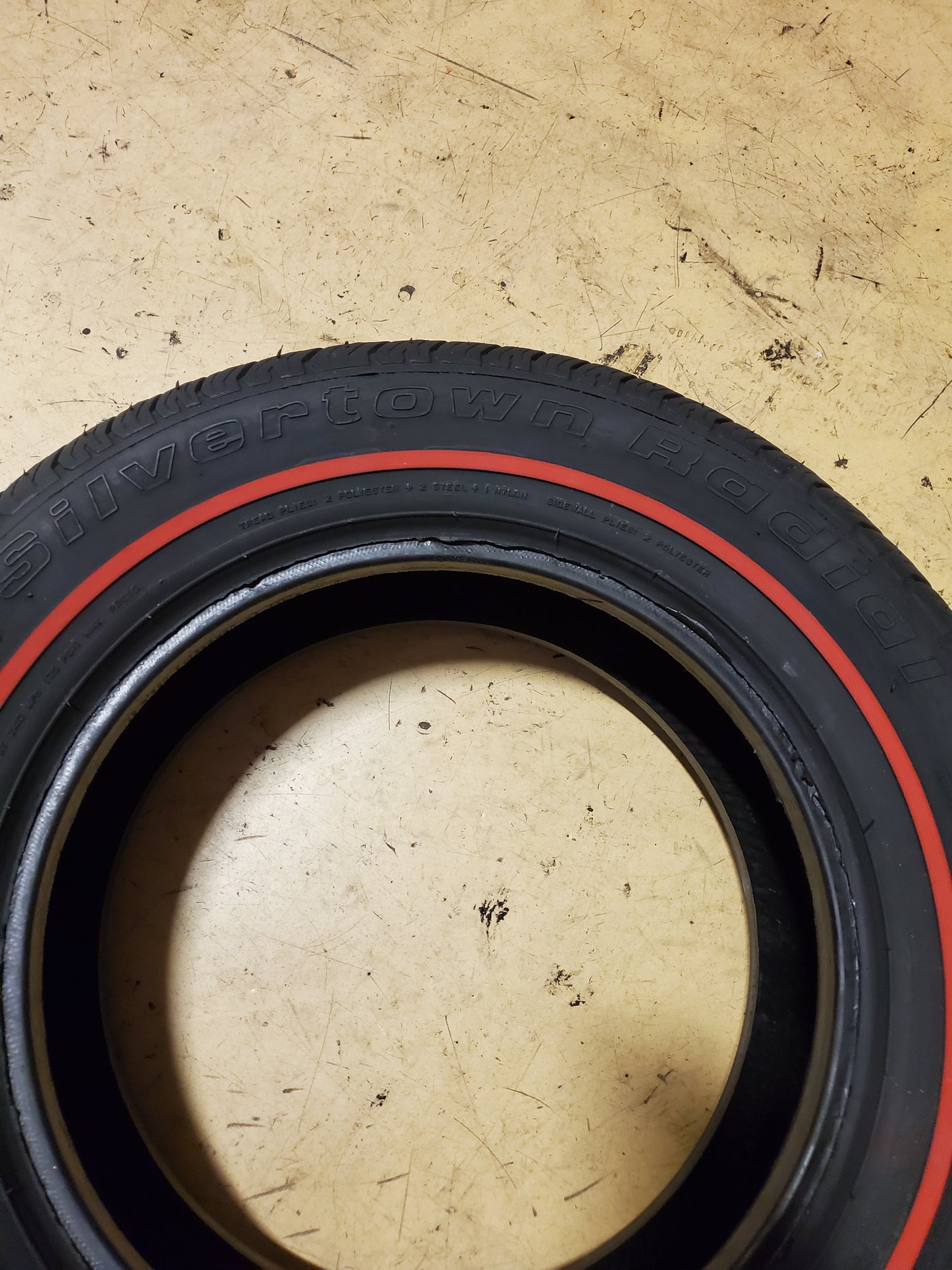 BFGOODRICH SILVERTOWN RADIAL REDLINE P 205 65 15 92S COKER TIRE 530280