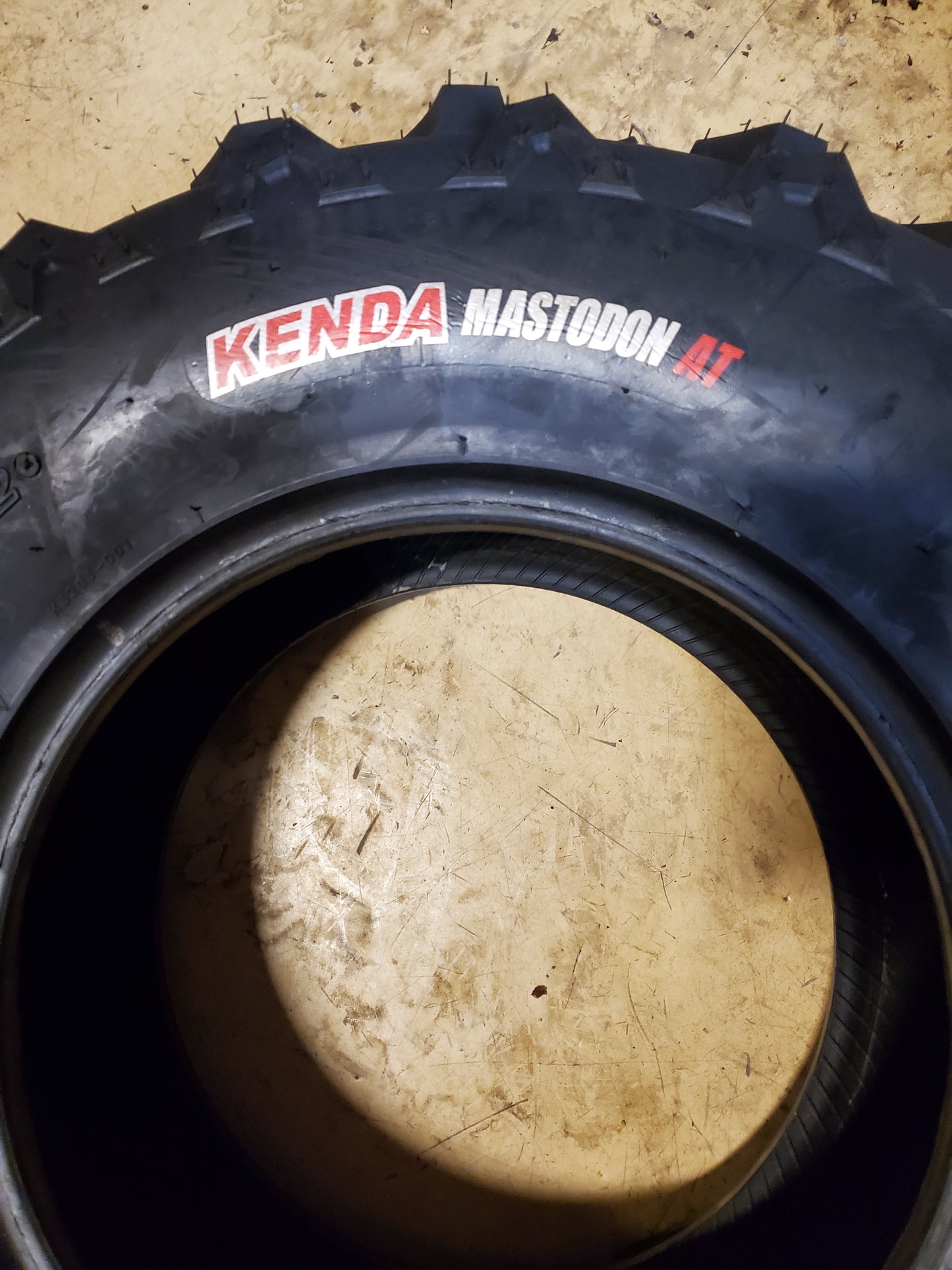 KENDA MASTODON AT BSW 25 8 12 8PLY ATV/UTV TIRE 832031201D1