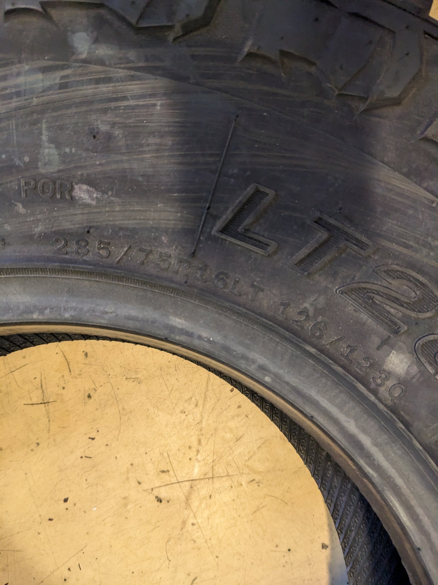 (KSL ONLY) LING LONG CROSSWIND M/T BSW LT 285 75 16 126Q LRE 10PLY MUD TERRAIN TIRE 221007162