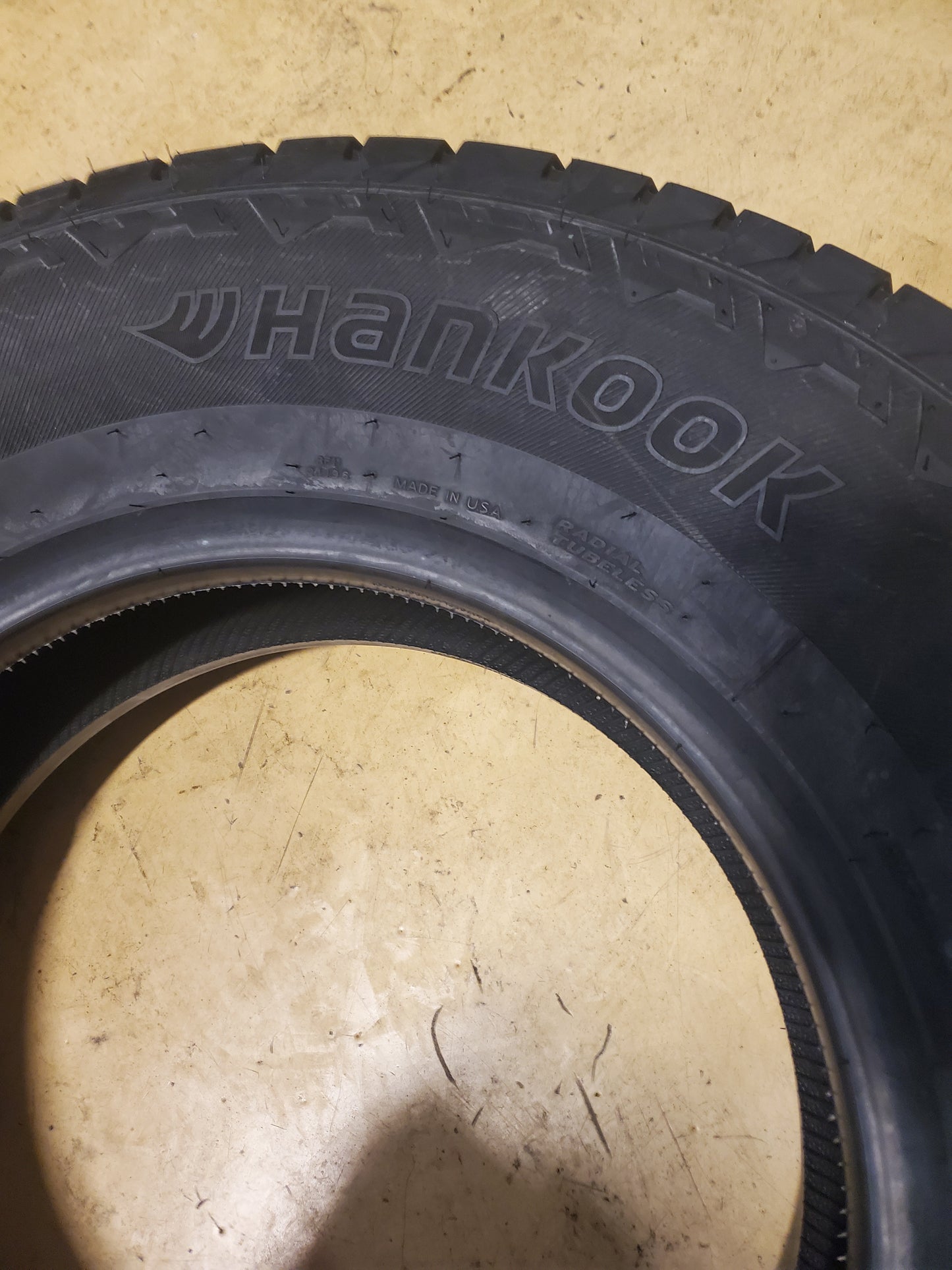 HANKOOK DYNAPRO AT2 BSW LT 265 70 17 121/118S 10PLY ALL TERRAIN TIRE 2021363