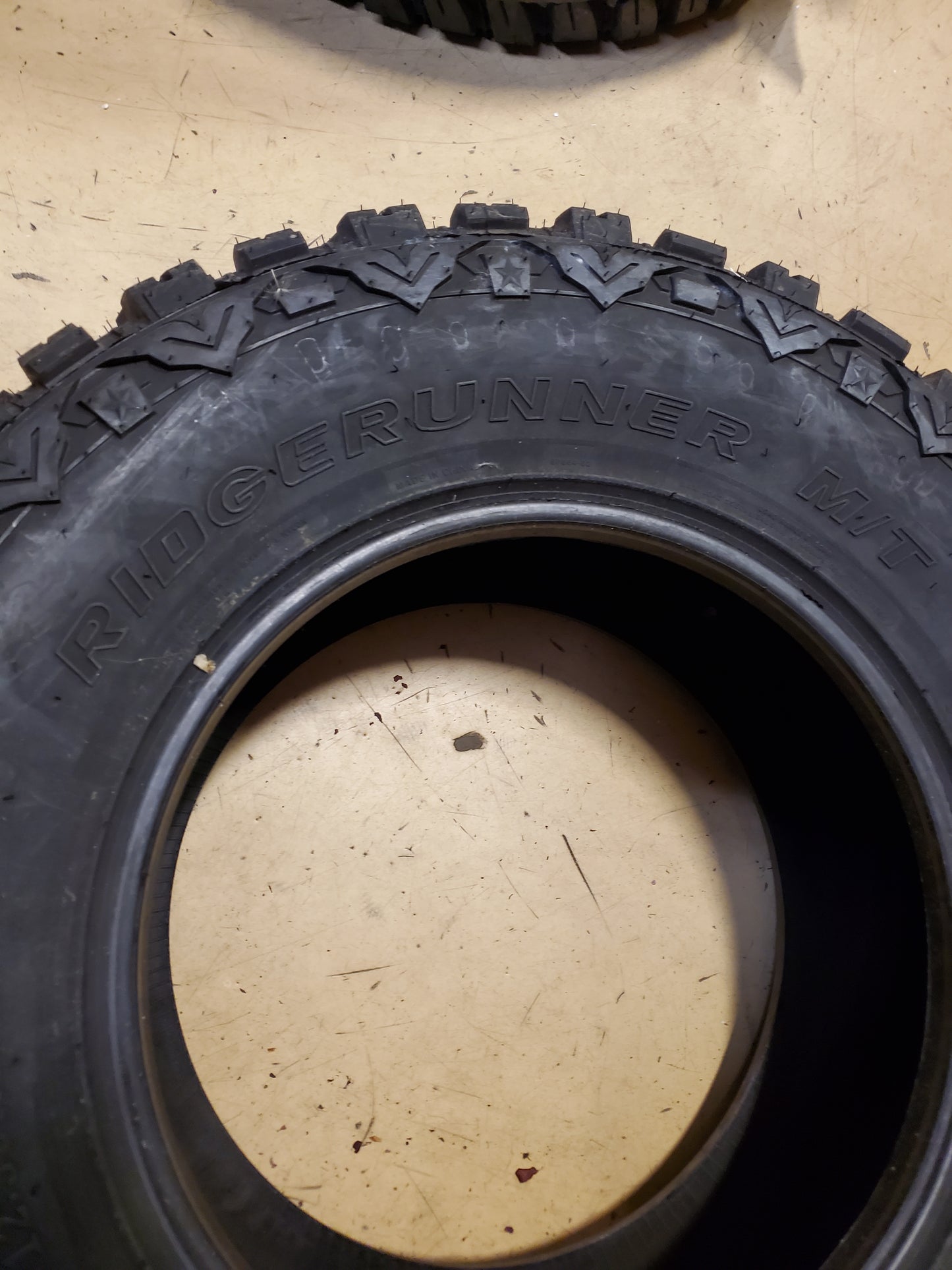 HERITAGE RIDGERUNNER M/T BSW LT 35 12.5 18 123Q 10PLY MUD TIRE THE1019