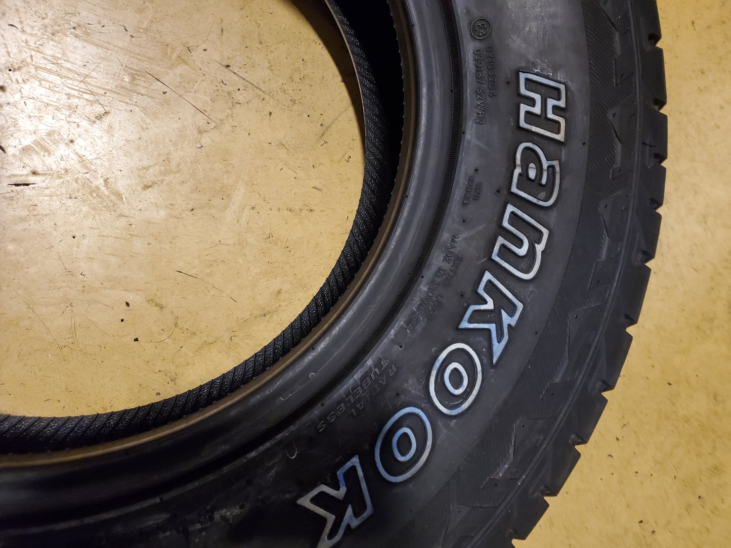 HANKOOK DYNAPRO AT2 RF11 OWL P 225 75 16 108T XL ALL TERRAIN TIRE 1023442