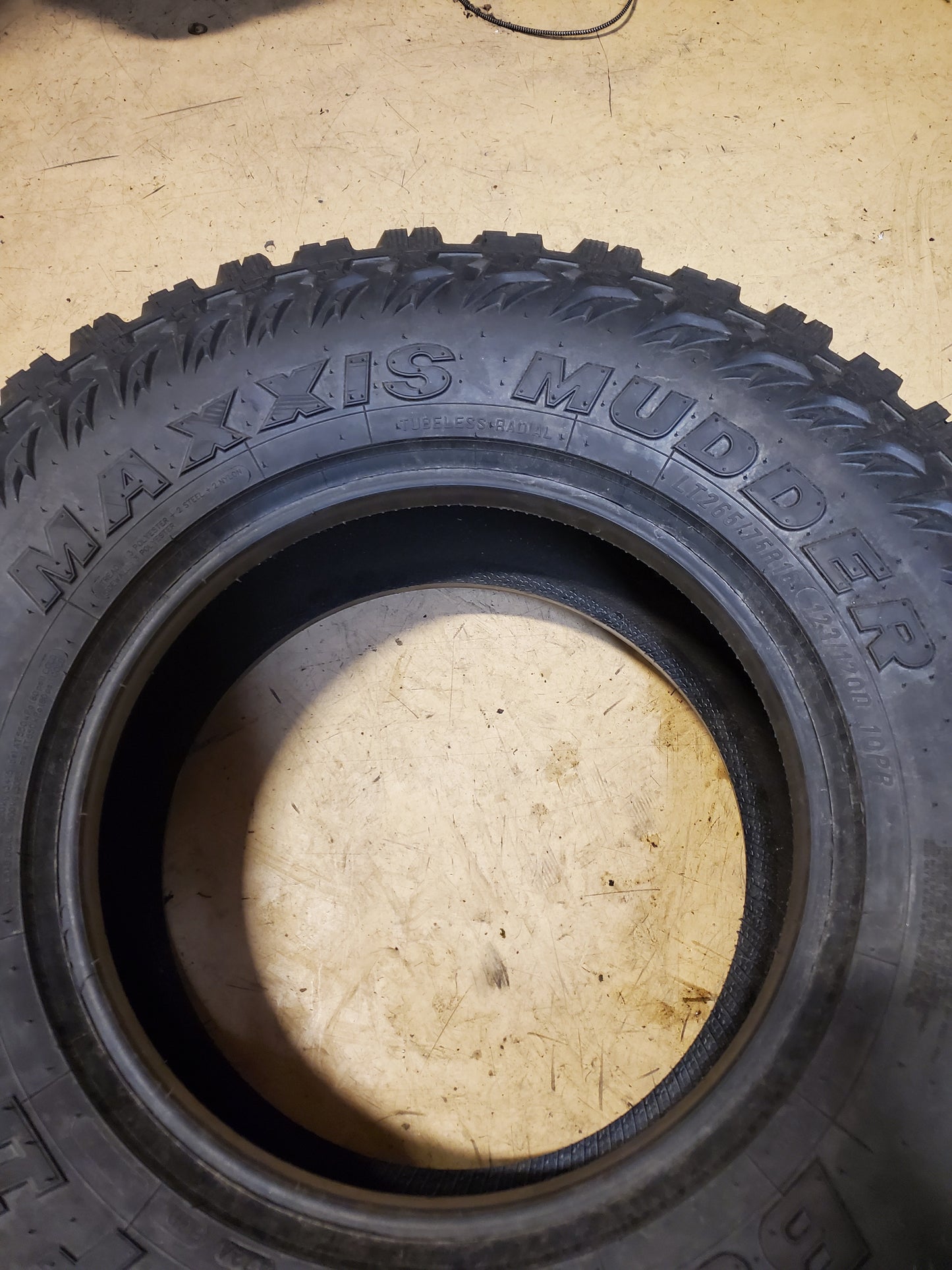MAXXIS MT-764 MUDDER BUCKSHOT II LT 265 75 16 123/120Q 10PLY ATV TIRE TL30218100