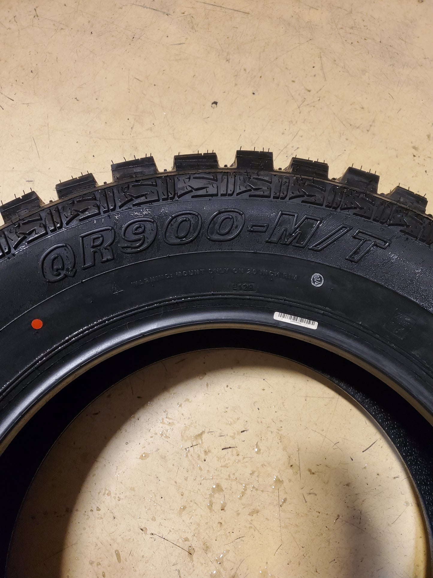 GLADIATOR QR900-M/T BSW LT 35 12.50 20 121Q 10PLY MUD TIRE 1932250352