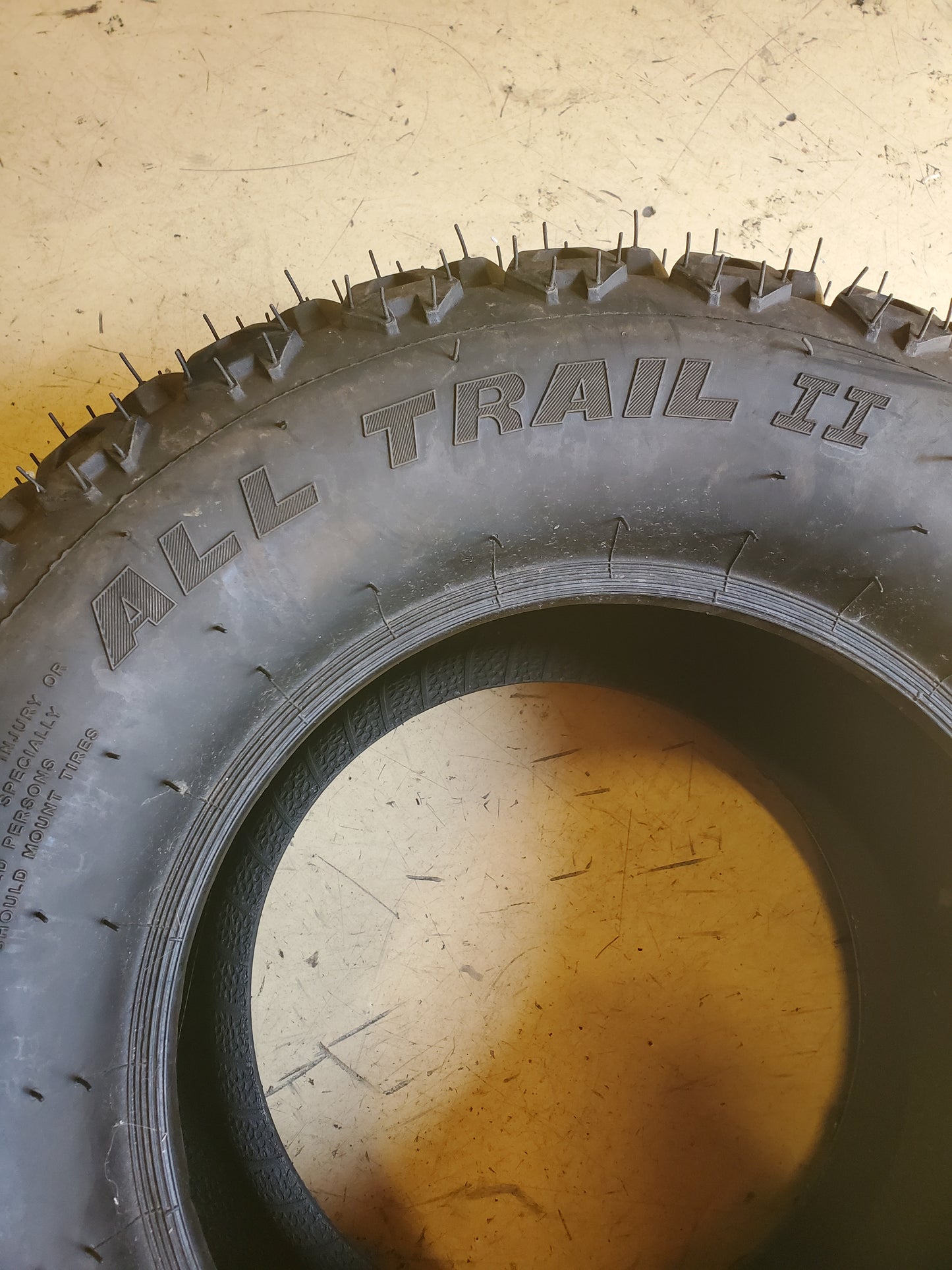 CARLISLE ALL TRAIL II BSW 25 11 12 82F 4PLY ATV/UTV TIRE 560444