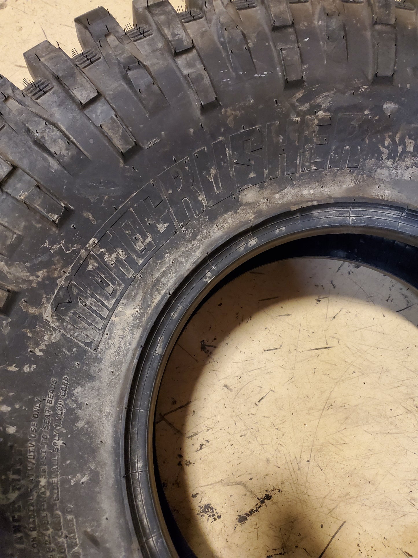 EFX MOTOCRUSHER BSW 37 10 15 8PLY ATV/UTV TIRE MCR371015