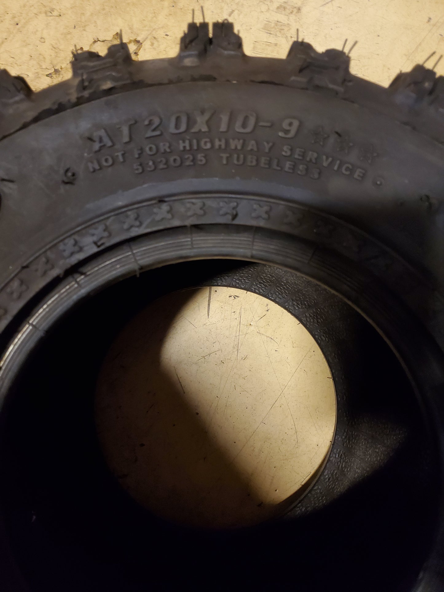 ITP HOLESHOT GNCC BSW AT 20 10 9 65L 6PLY ATV/UTV TIRE 532025