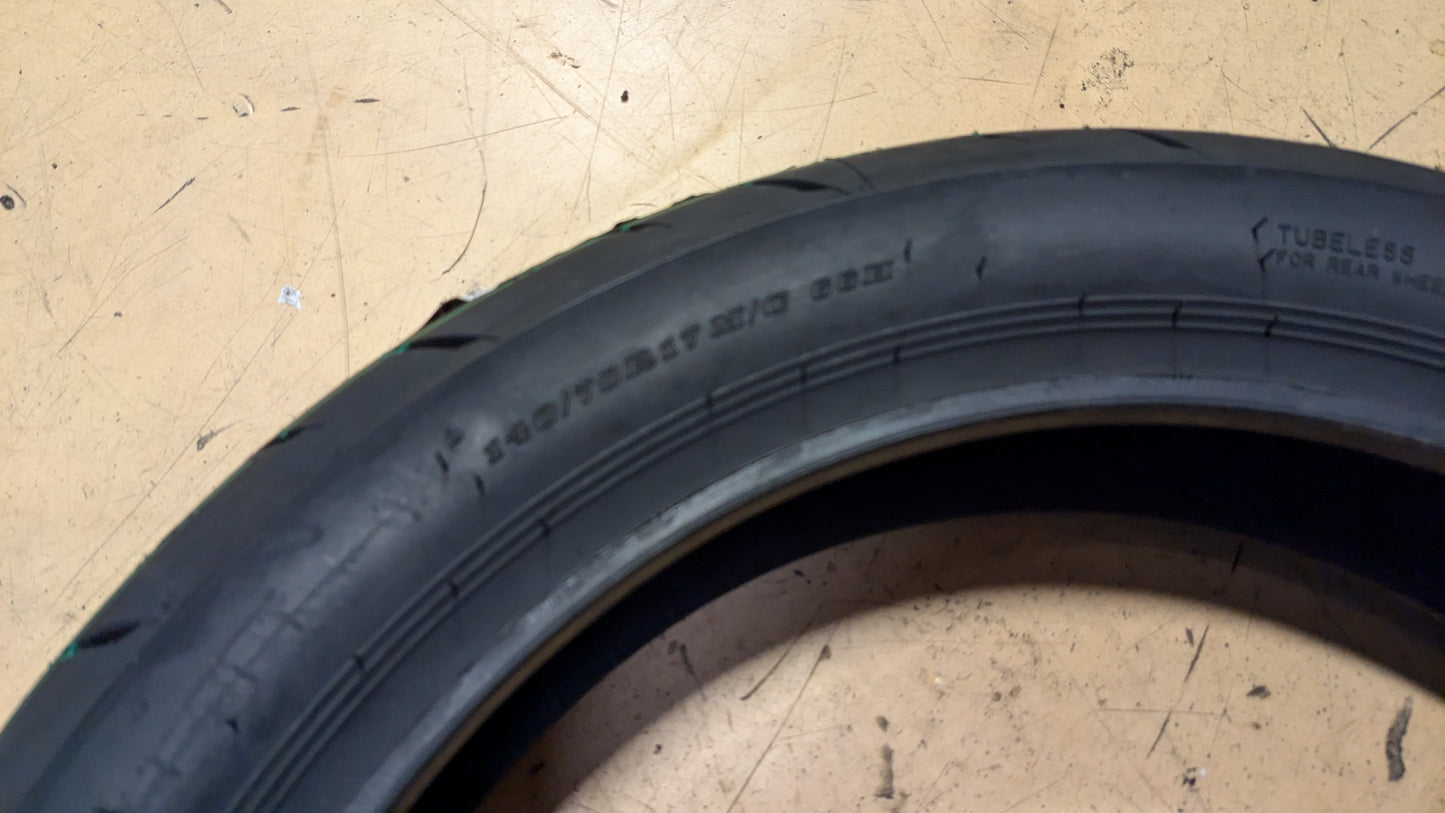 DUNLOP SPORTMAX GPR-300 BSW P 140 70 17 66H FRONT MOTORCYCLE TIRE 45067903310912