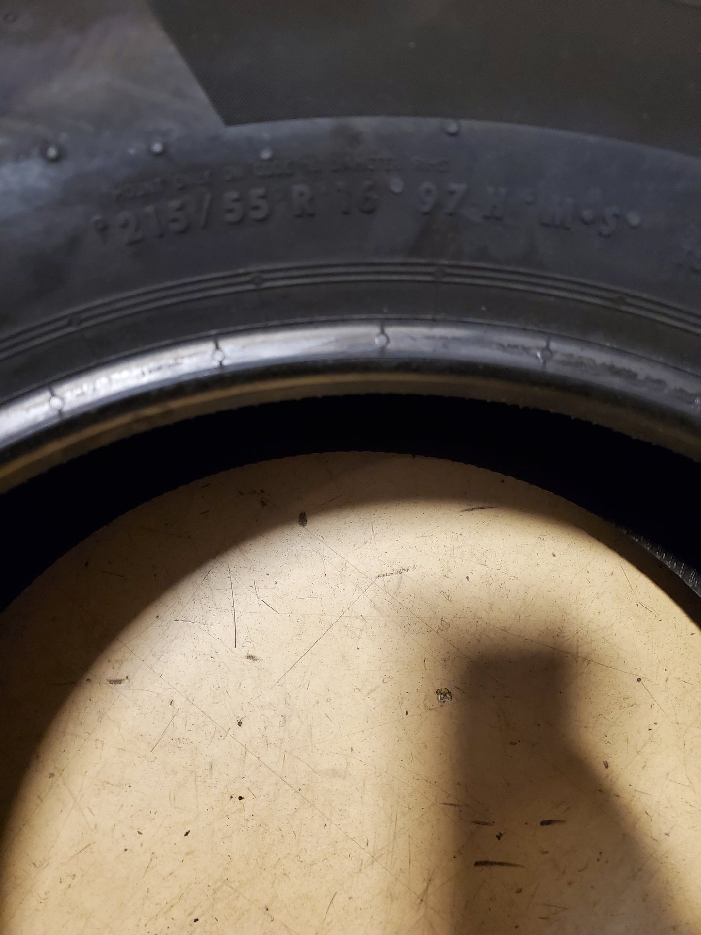 2 CONTINENTAL PROCONTACT TX BSW P 215 55 16 97H XL ALL SEASON TIRE 15508160000
