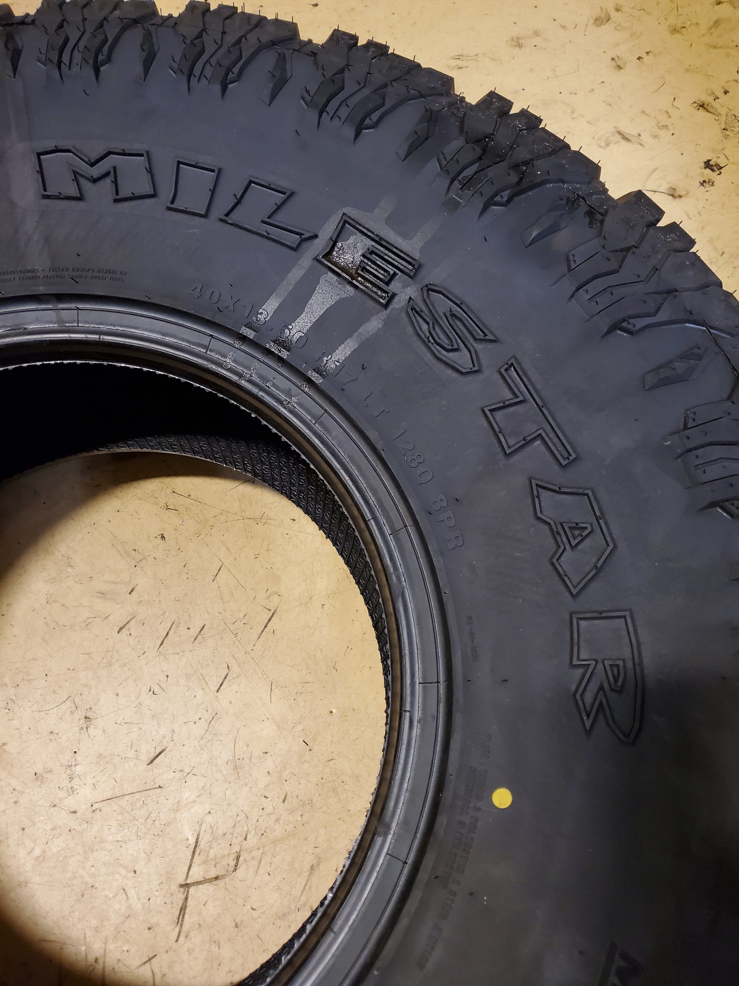 (KSL ONLY) MILESTAR PATAGONIA M/T-02 BSW LT 40 13.5 17 128Q 8PLY MUD TIRE 22235006