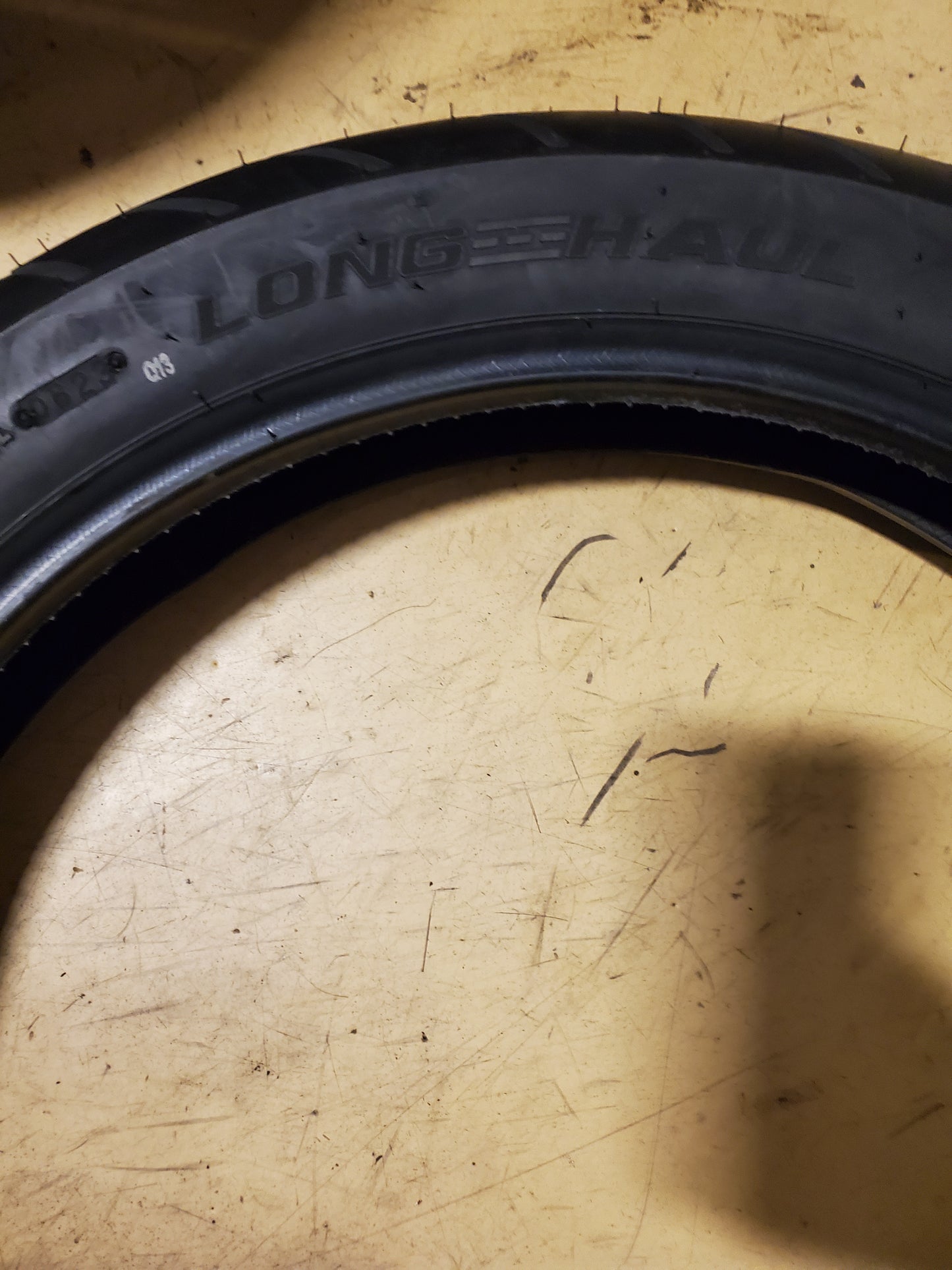 SHINKO LONG HAUL SR999 HD BSW 110 90 19 62H FRONT MOTORCYCLE TIRE 874917