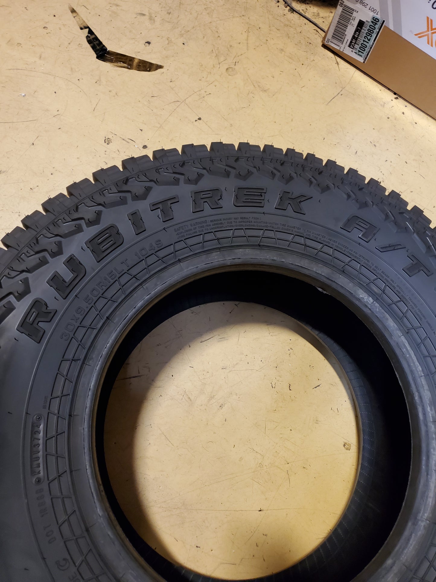 FALKEN RUBITREK A/T01 BSW LT 30 9.5 15 104S 6PLY ALL TERRAIN TIRE 28070127