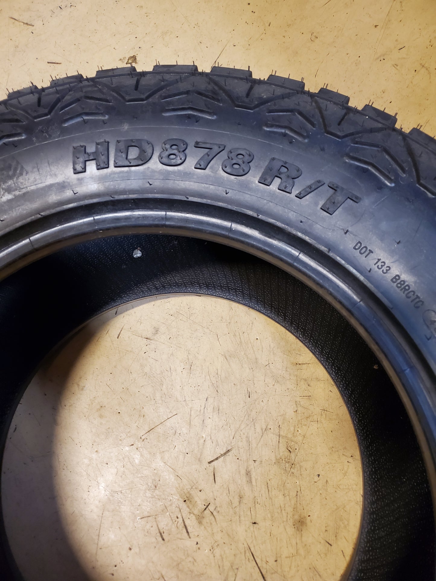 HAIDA HD878 R/T BSW LT 33 12.5 18 118Q 10PLY RUGGED TERRAIN TIRE HD265