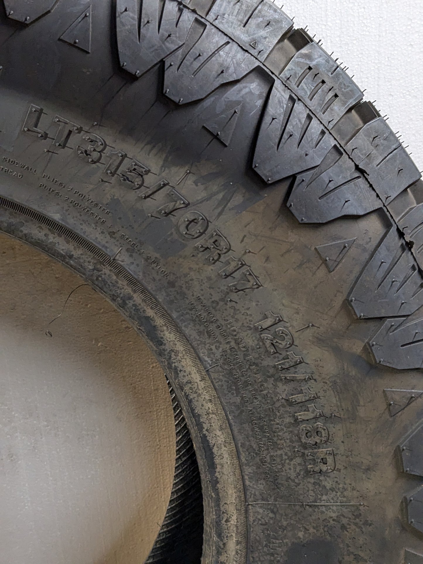 AMP TERRAIN PRO ATP LT 315 70 17 121/118R 10 PLY ALL TERRAIN TIRE 3157017AMPCA2