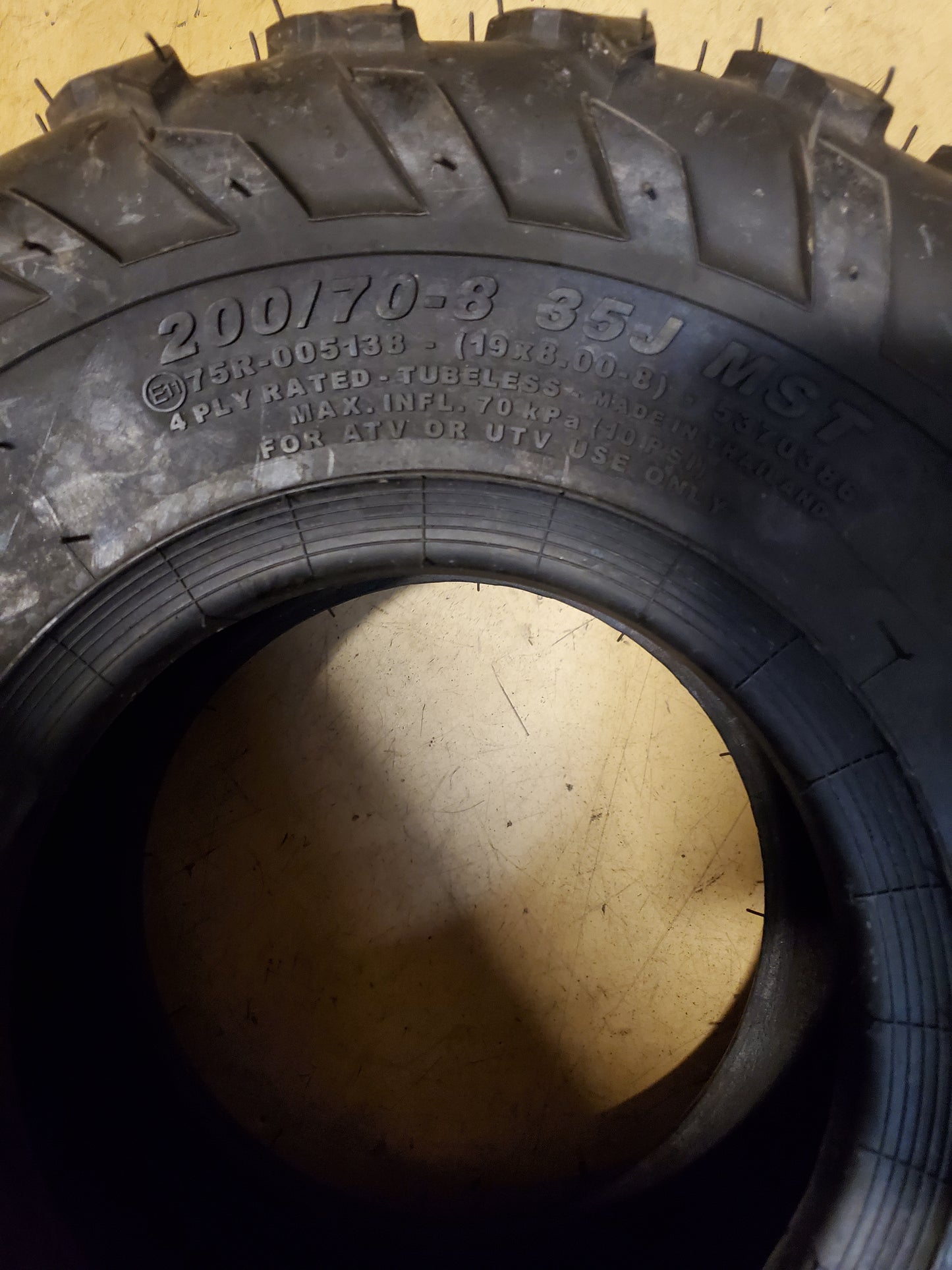 CARLSTAR TRAIL WOLF BSW 19 8 8 35J 4PLY ATV/UTV TIRE 5370386