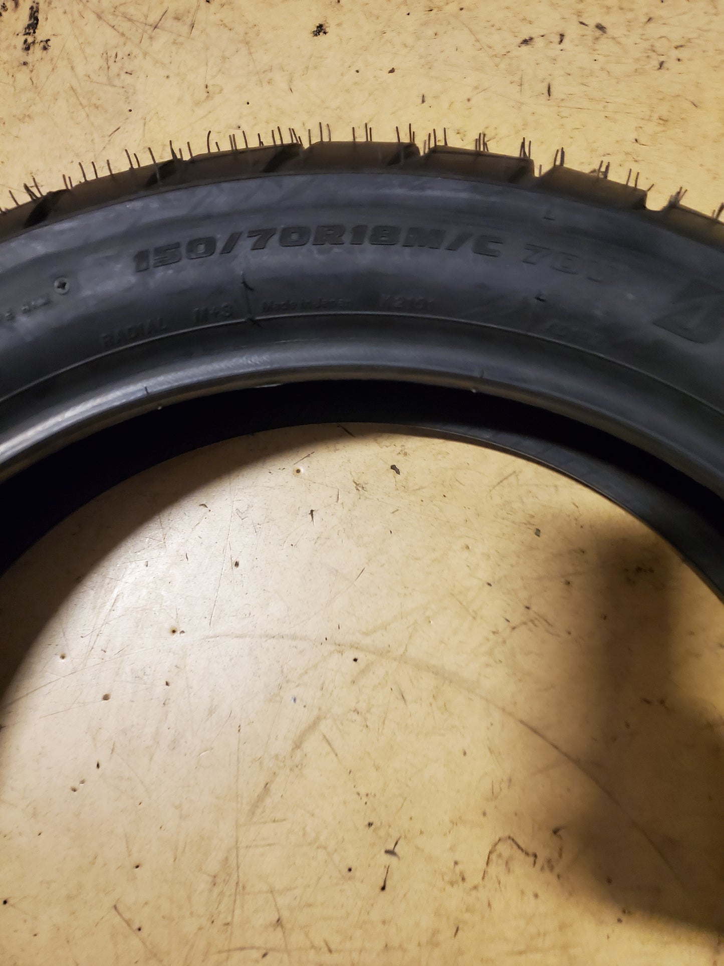 BRIDGESTONE BATTLAX ADVENTURE TRAIL AT41 150 70 18 70V REAR TIRE 13726
