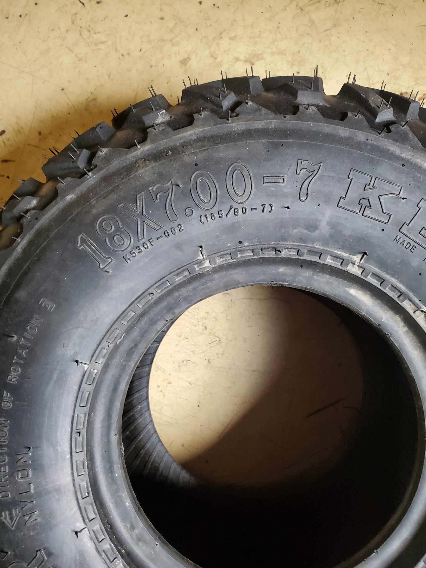 KENDA PATHFINDER BSW 18 7 7 2PLY ATV/UTV TIRE 08540076AB1