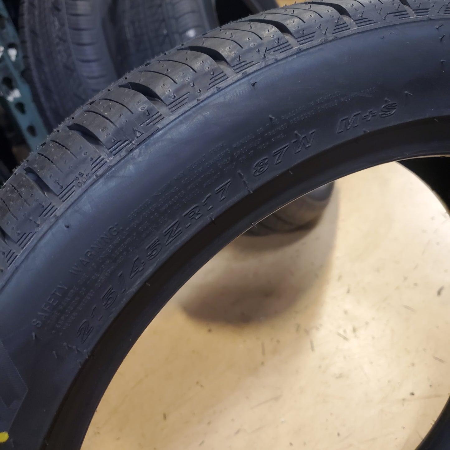 NEXEN N5000 PLATINUM P 215 45 17 87W ALL SEASON TIRE 18162NXK