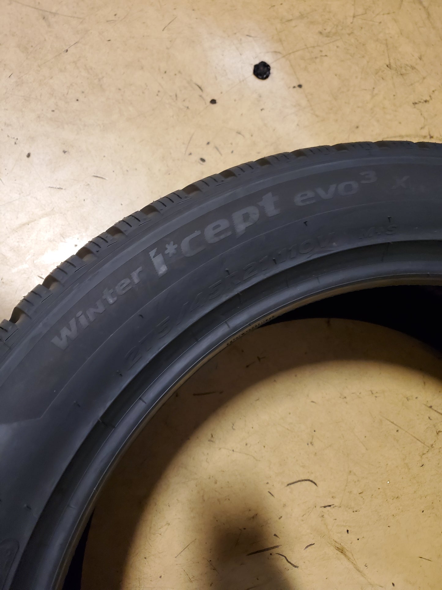 HANKOOK WINTER ICEPT EVO3 X BSW P 275 45 21 110V XL WINTER TIRE 1026414