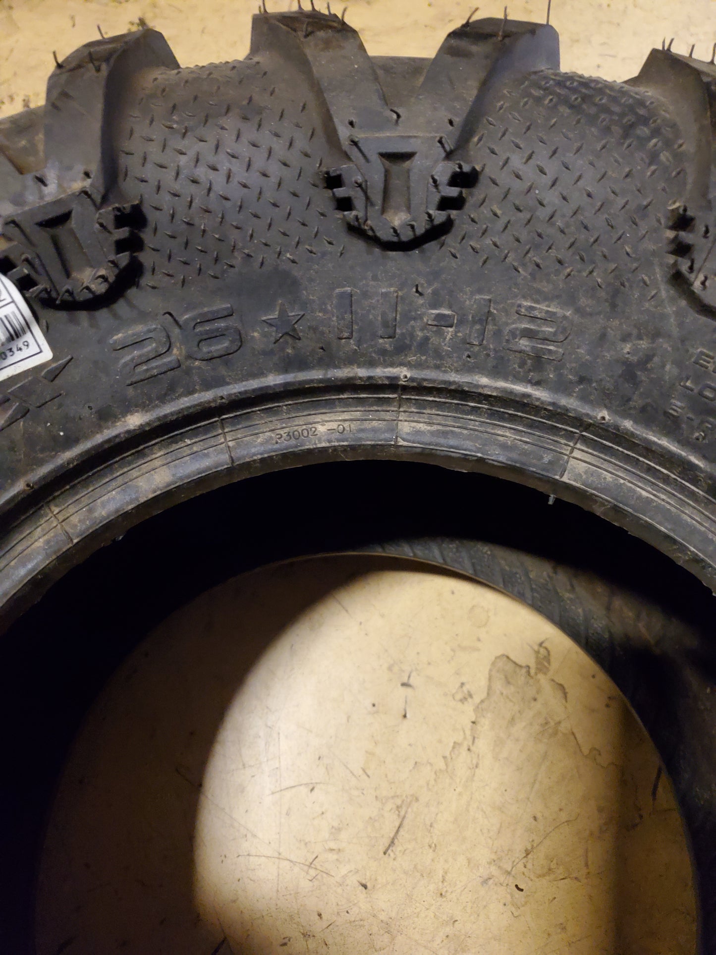 EFX MOTOCLAW BSW 26 11 12 80F 6PLY ATV/UTV TIRE MC261112