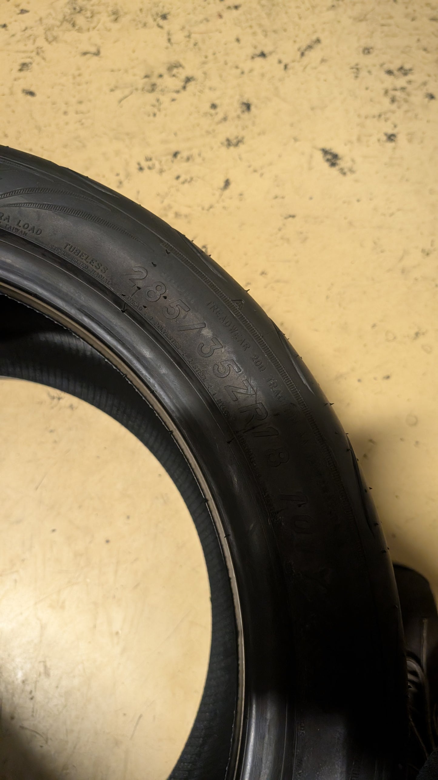 FEDERAL 595 RS-PRO BSW P 285 35 18 101Y XL PERFORMANCE TIRE B3EM8EME