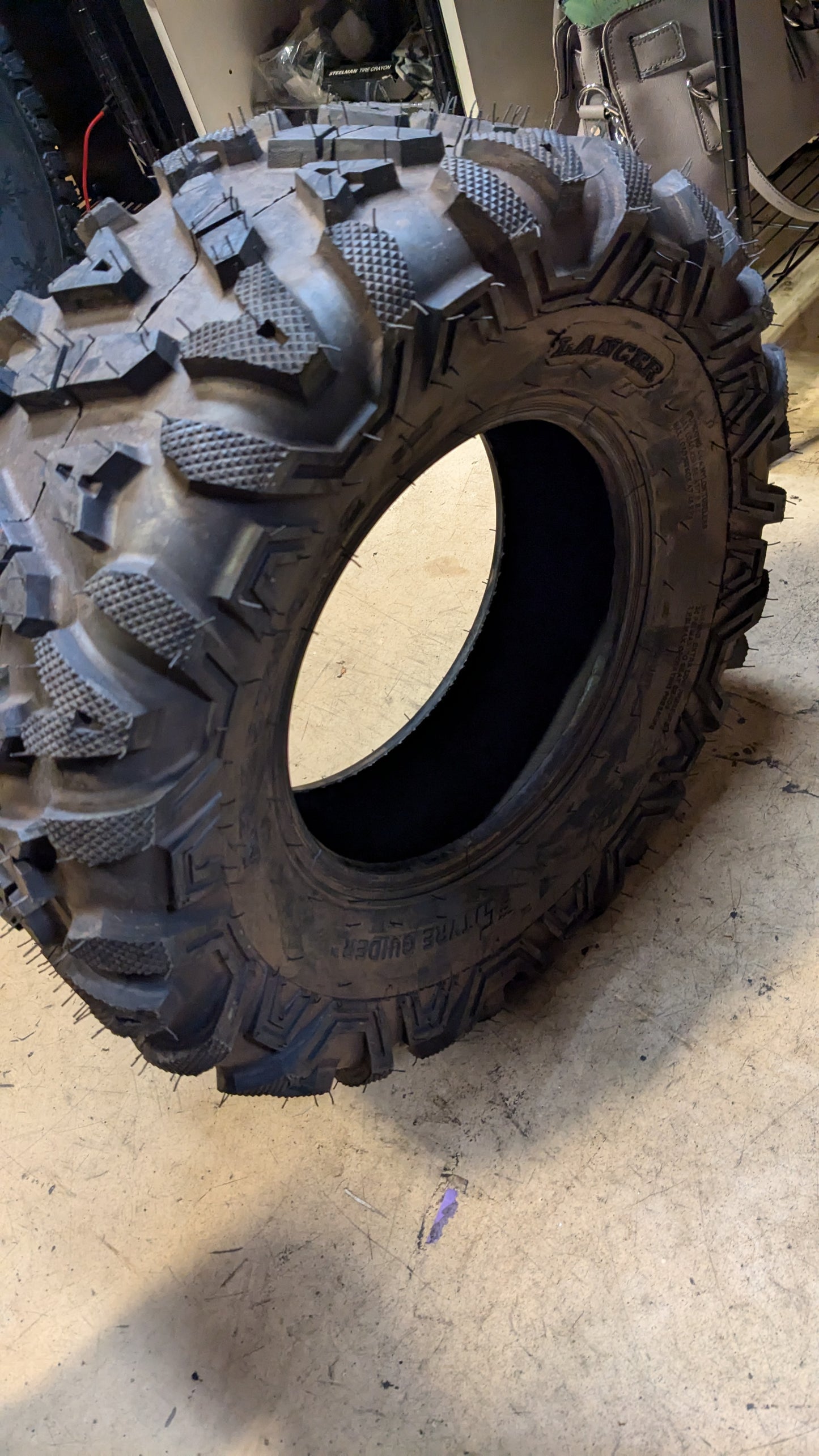 NOS TYRE GUIDER LANCER BSW 24 10 12 50F 6PLY ATV/UTV TIRE Q350L-0005
