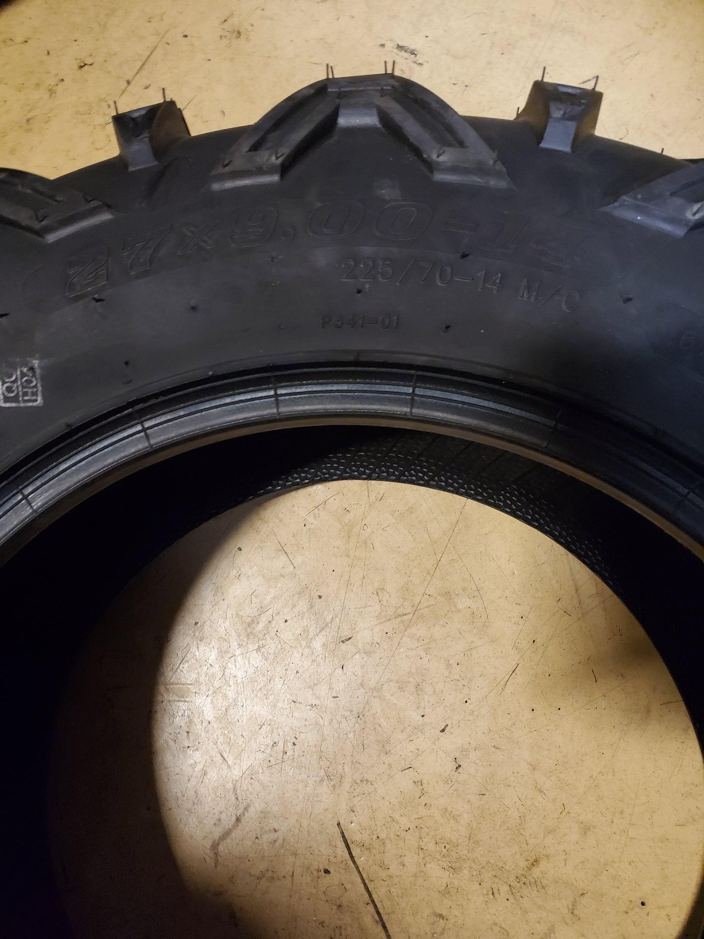 WANDA P341 BSW 27 9 14 67J 8PLY ATV/UTV TIRE W27914