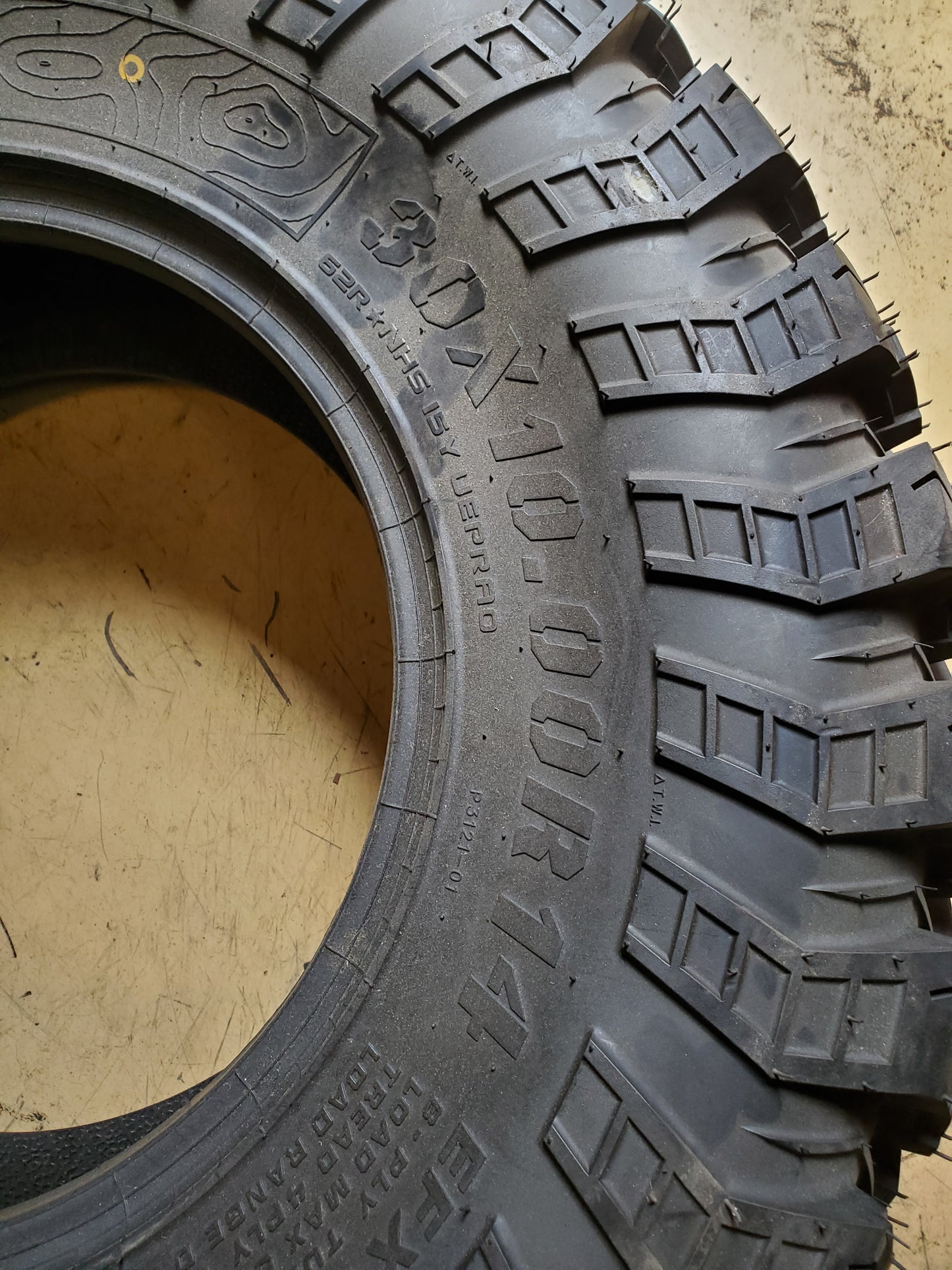 EFX MOTORALLY BSW 30 10 14 62R 8PLY ATV/UTV TIRE MY301014