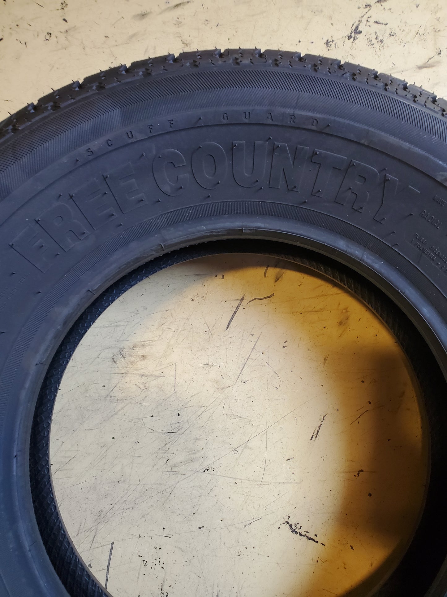 FREE COUNTRY D107 BSW ST 185 80 13 99/95M 8PLY TRAILER TIRE ST1858013