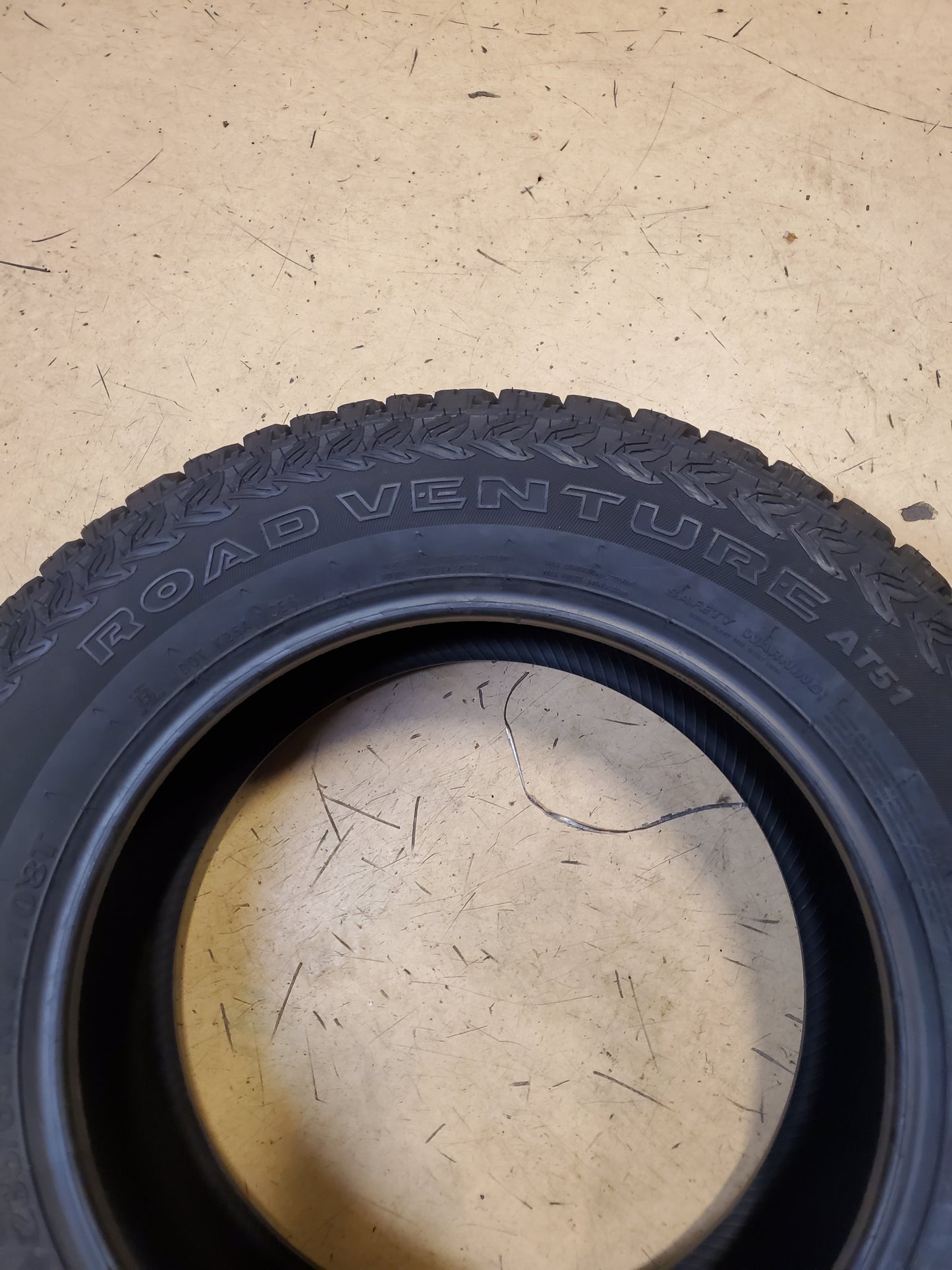 KUMHO ROADVENTURE AT51 BSW P 235 65 17 108T XL ALL TERRAIN TIRE 2207253